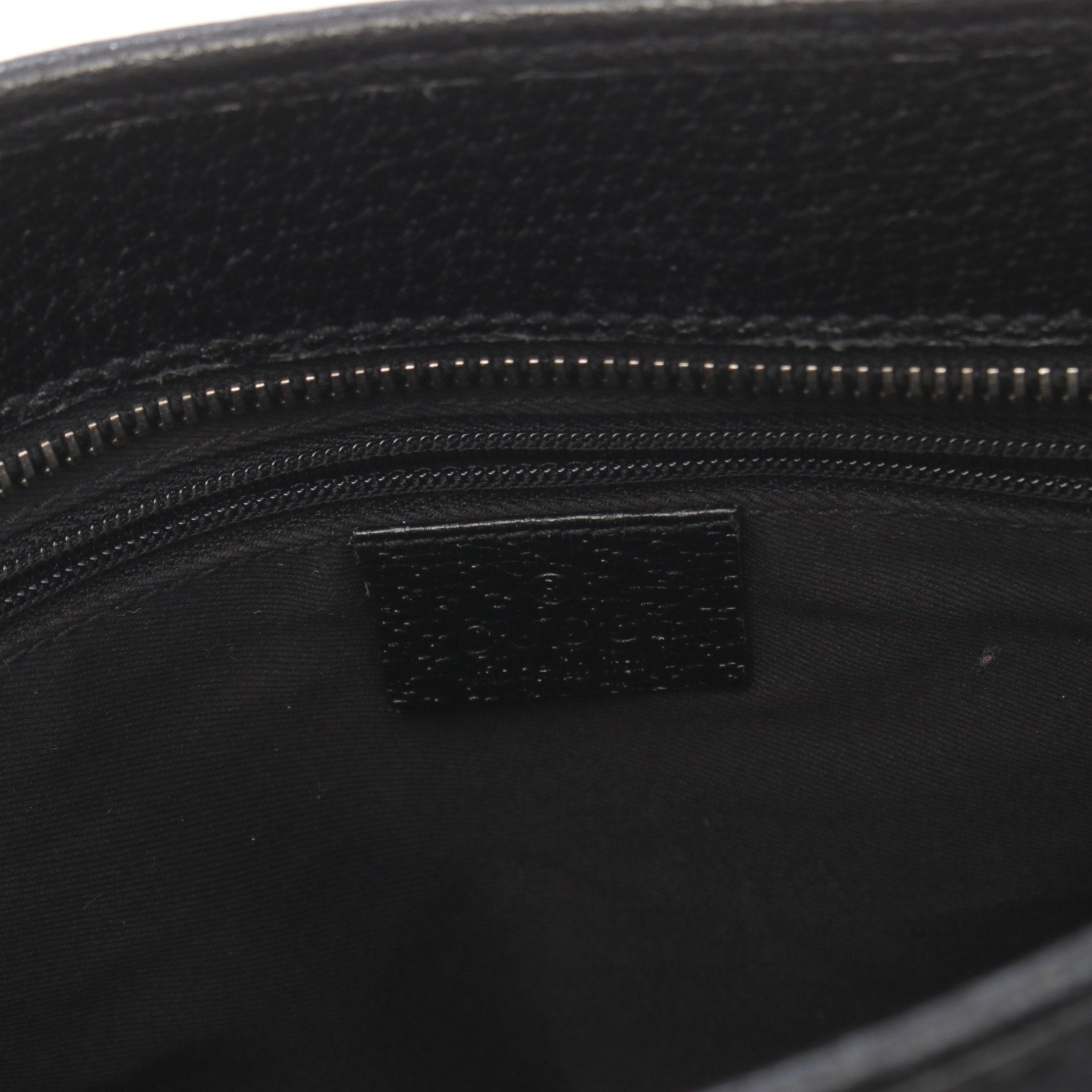 Gucci Gucci Gg Canvas Handbag Leather Black Size ONE SIZE - 4 Thumbnail