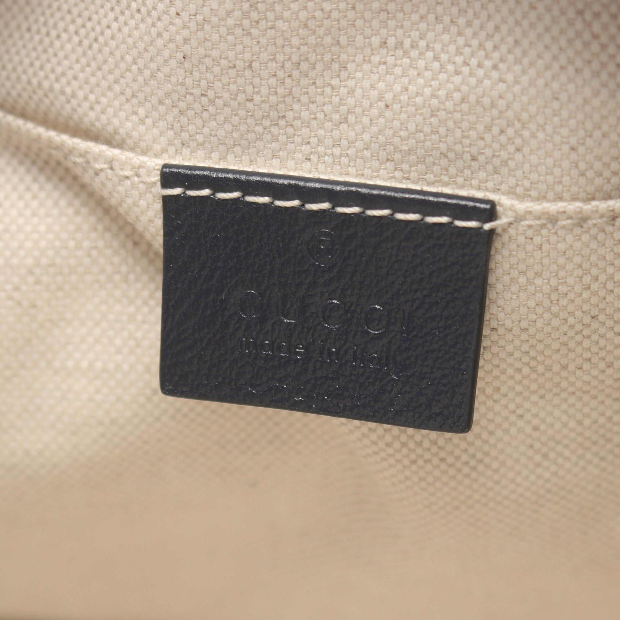 Gucci Gucci Gg Marmont Chain Shoulder Bag Canvas Leather Blue Navy Size ONE SIZE - 4 Thumbnail