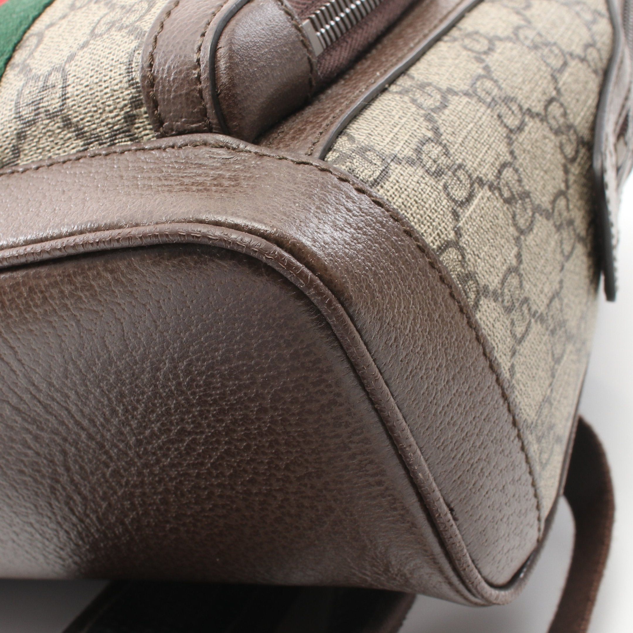 Gucci Gucci Ophidia Gg Supreme Backpack Rucksack Leather Beige Multicolor Size ONE SIZE - 5 Thumbnail