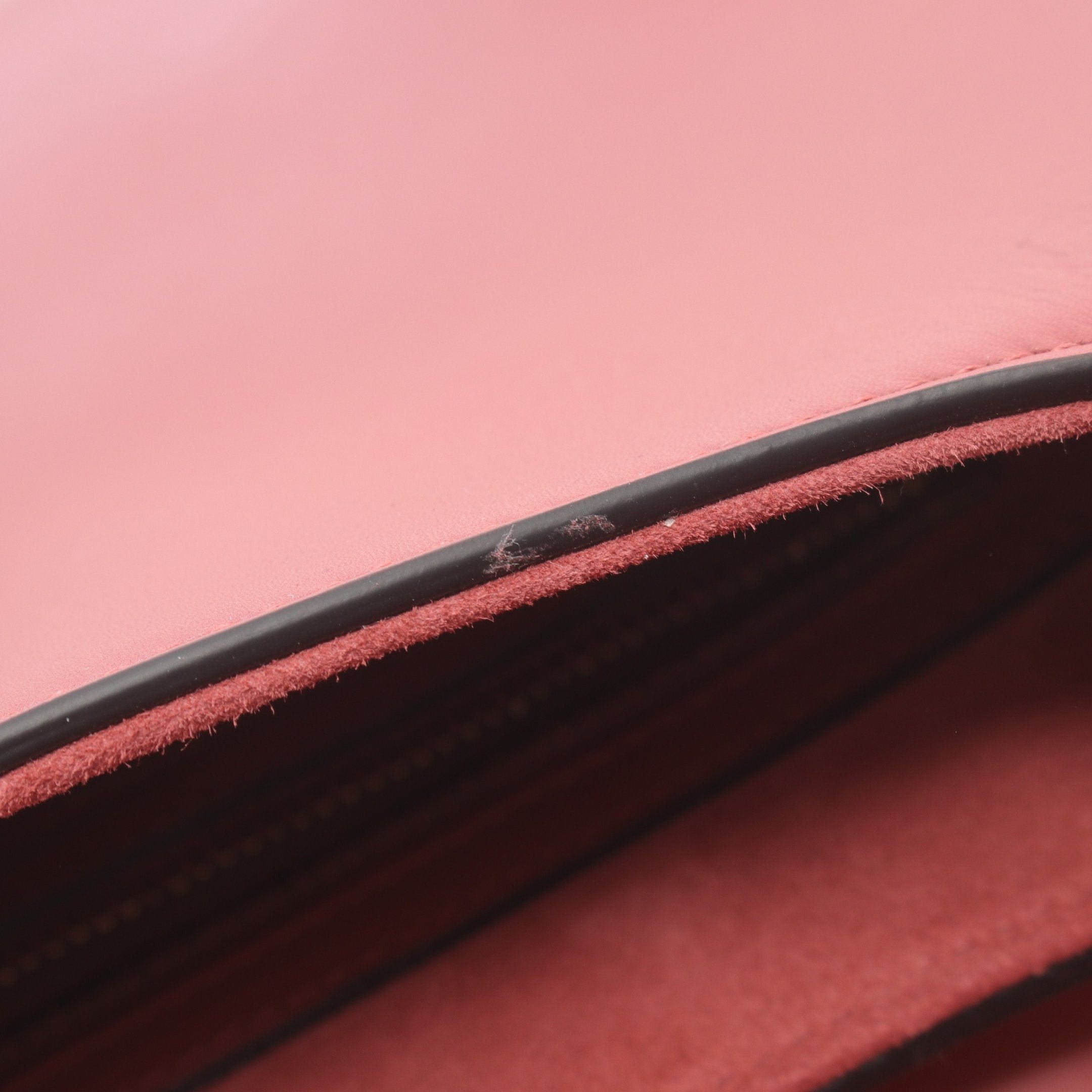 Dior Dior Saddle Bag Handbag Leather Pink Red Size ONE SIZE - 8 Thumbnail