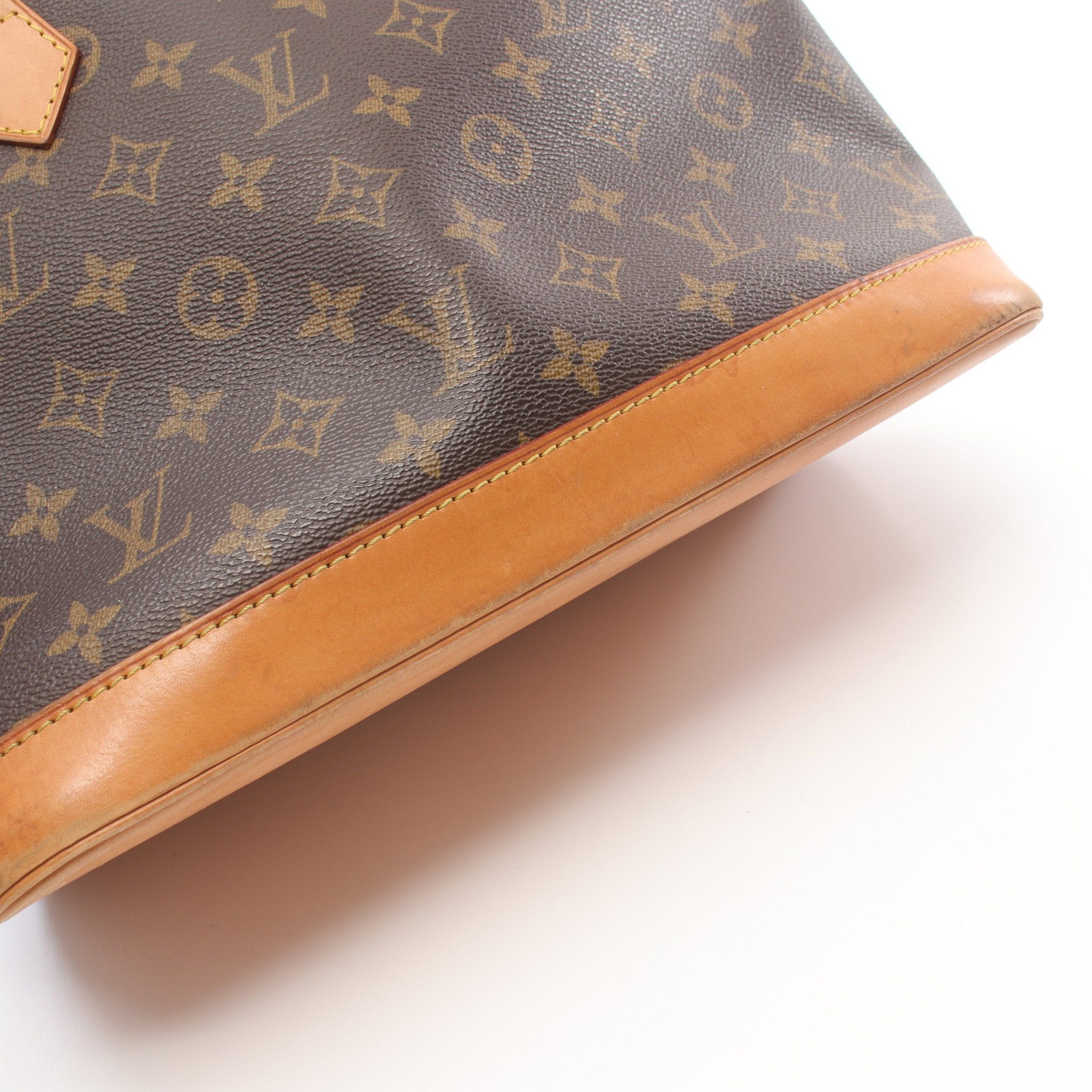 Louis Vuitton Louis Vuitton Alma Pm Monogram Handbag Leather Brown Size ONE SIZE - 11 Thumbnail