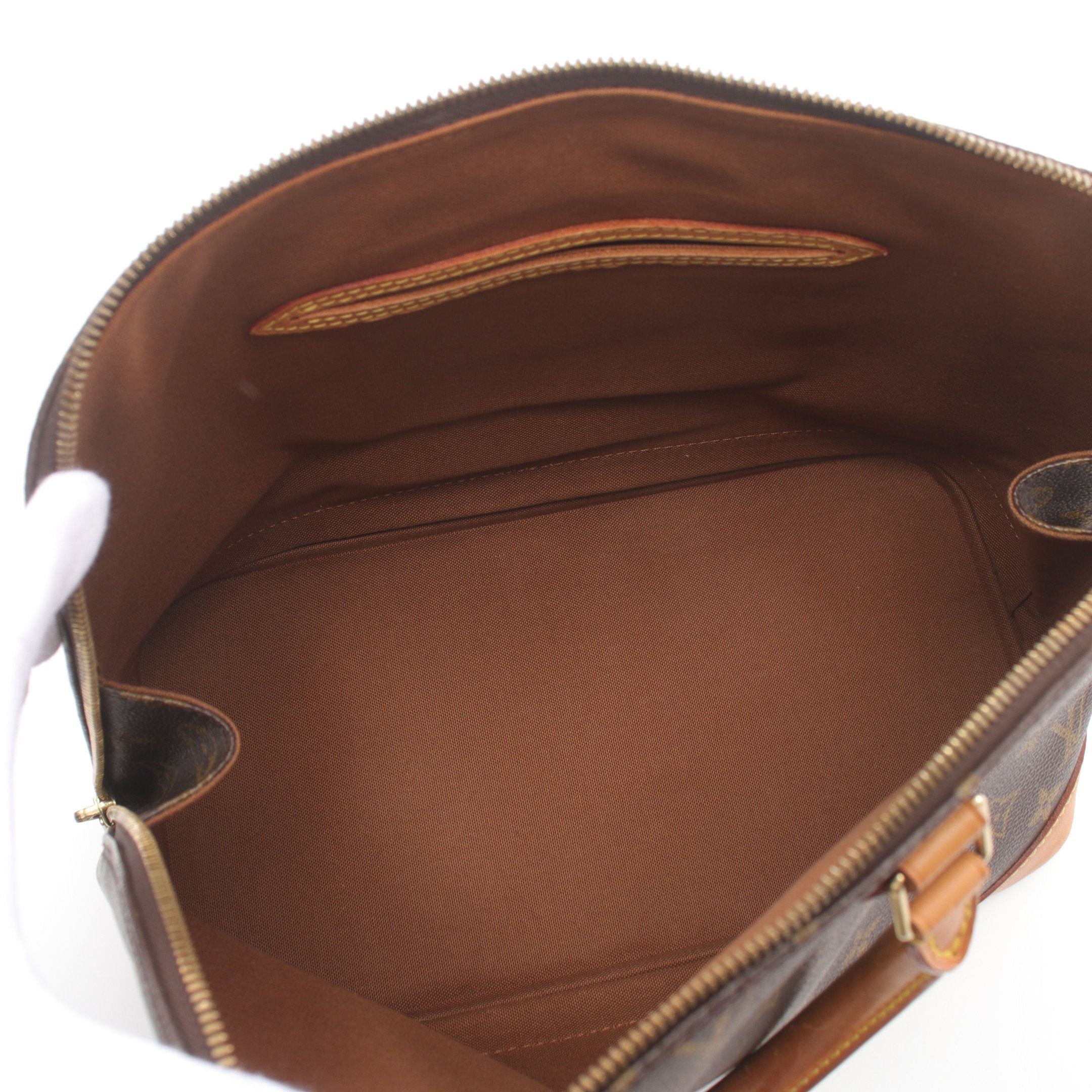 Louis Vuitton Louis Vuitton Alma Pm Monogram Handbag Leather Brown Size ONE SIZE - 3 Thumbnail