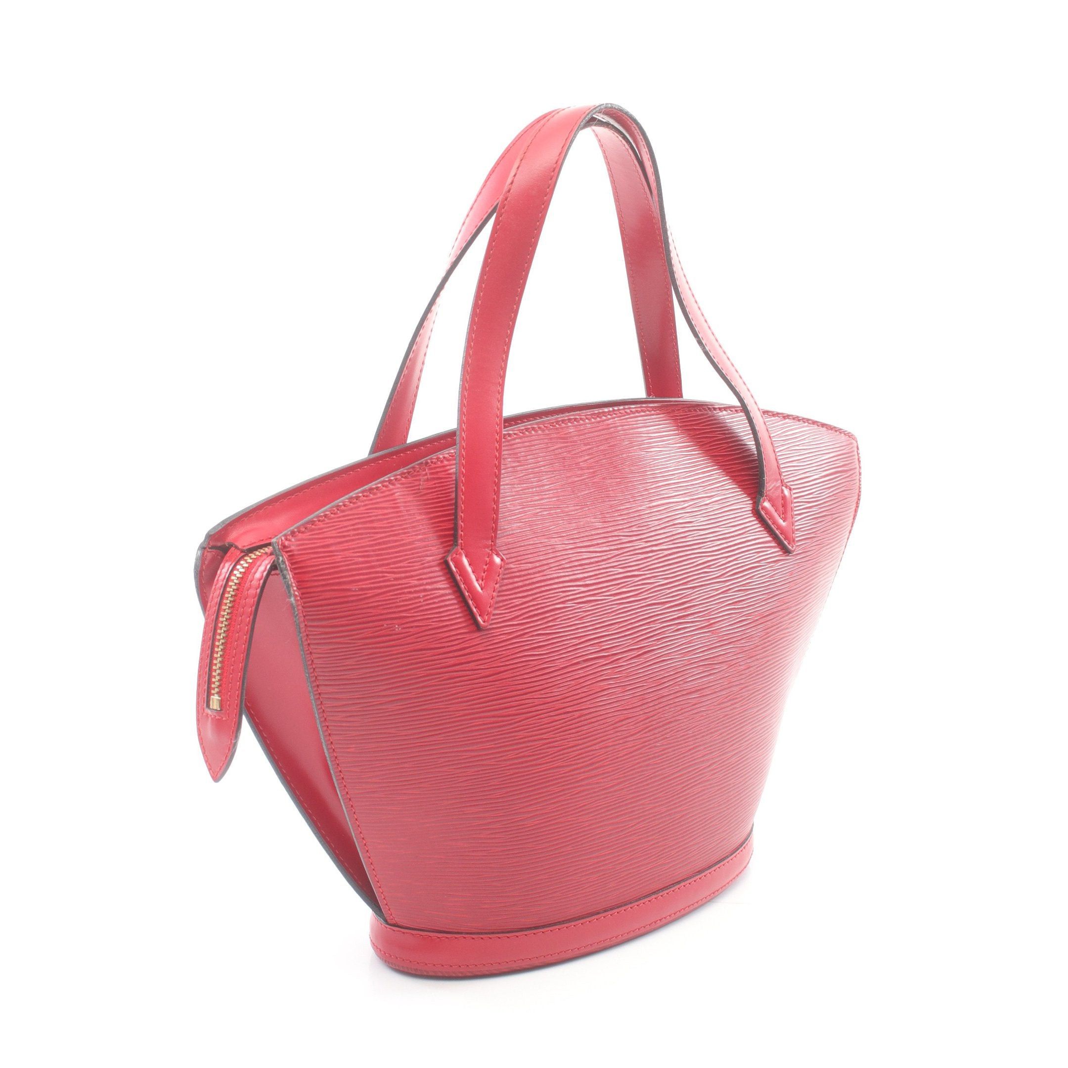 Louis Vuitton Louis Vuitton Saint-Jacques Epi Castilian Red Handbag Leather Size ONE SIZE - 2 Thumbnail