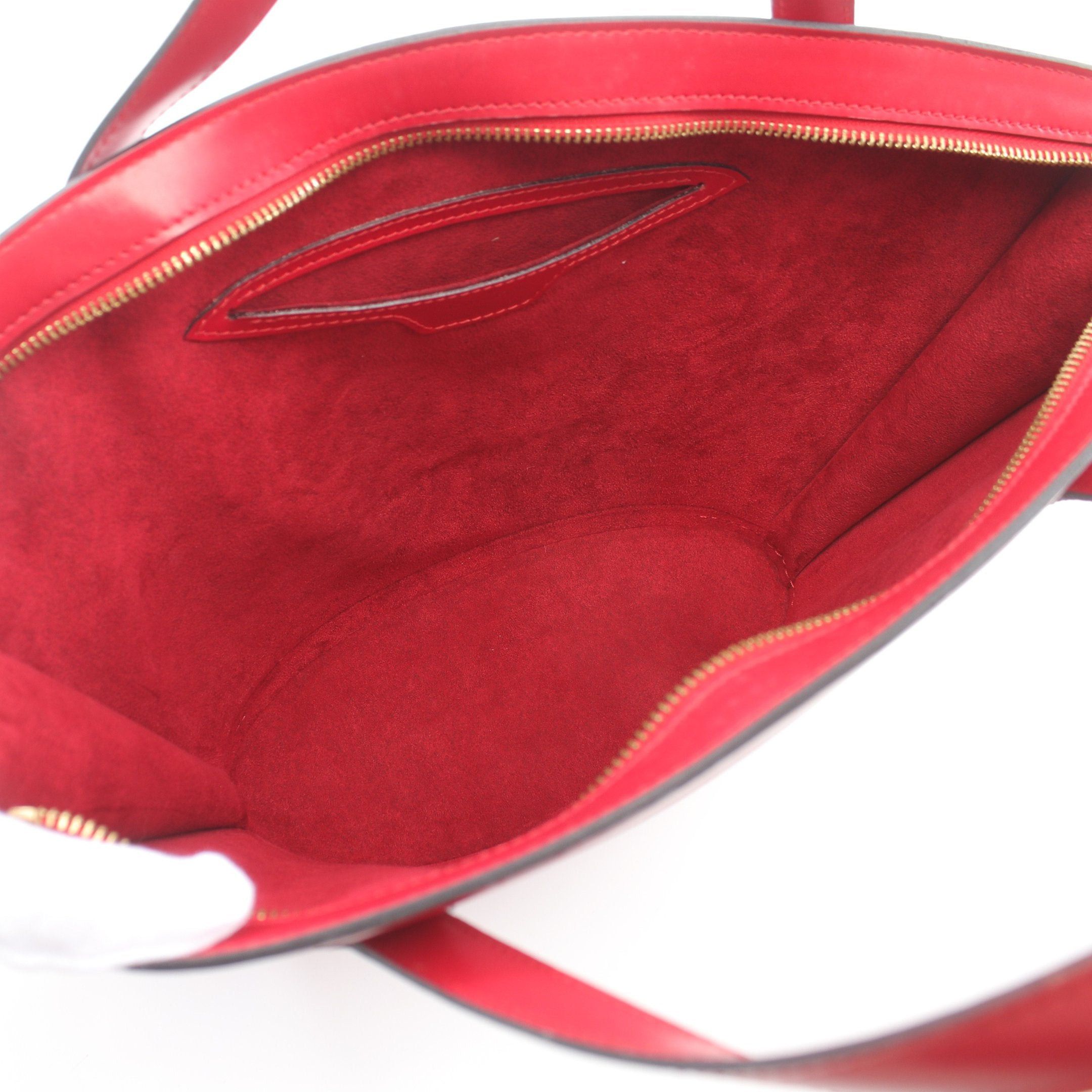 Louis Vuitton Louis Vuitton Saint-Jacques Epi Castilian Red Handbag Leather Size ONE SIZE - 3 Thumbnail
