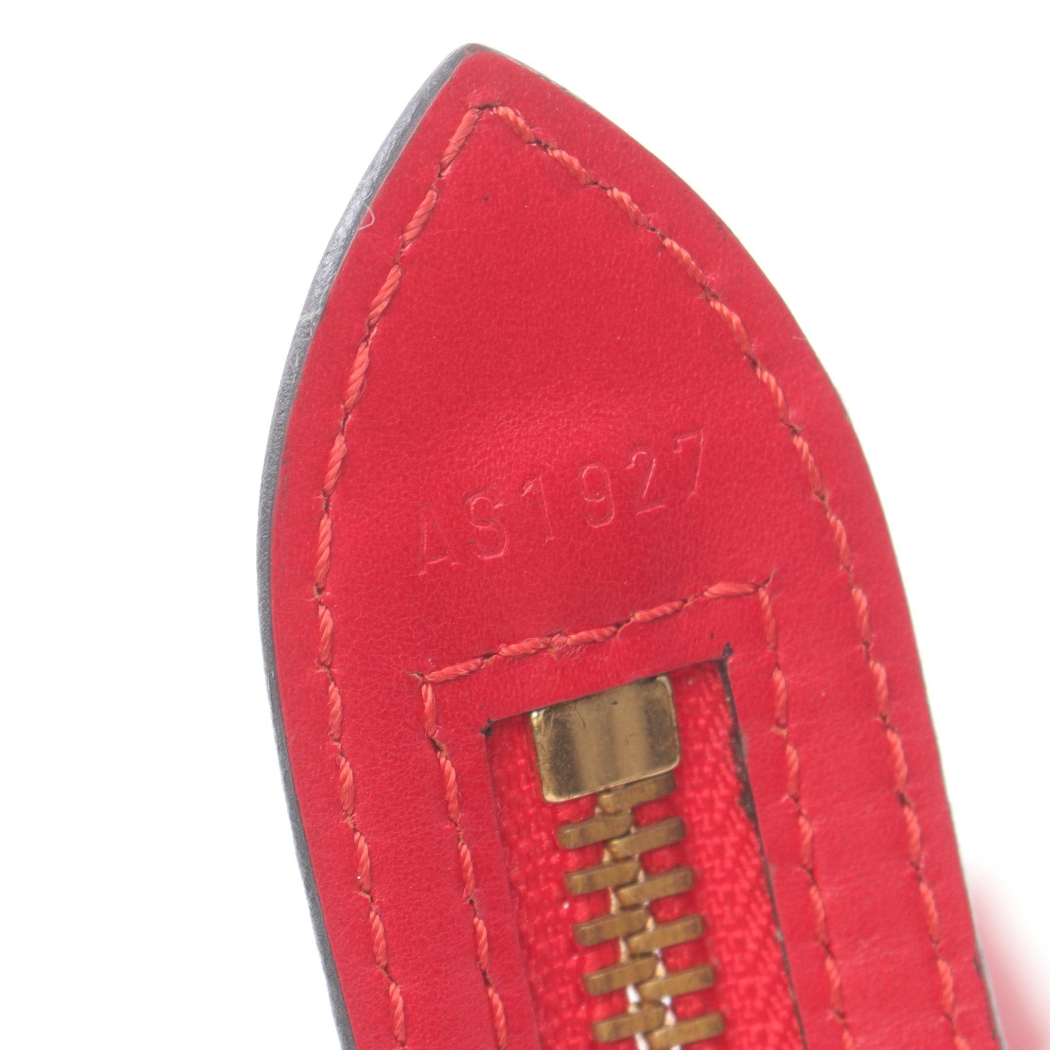Louis Vuitton Louis Vuitton Saint-Jacques Epi Castilian Red Handbag Leather Size ONE SIZE - 5 Thumbnail