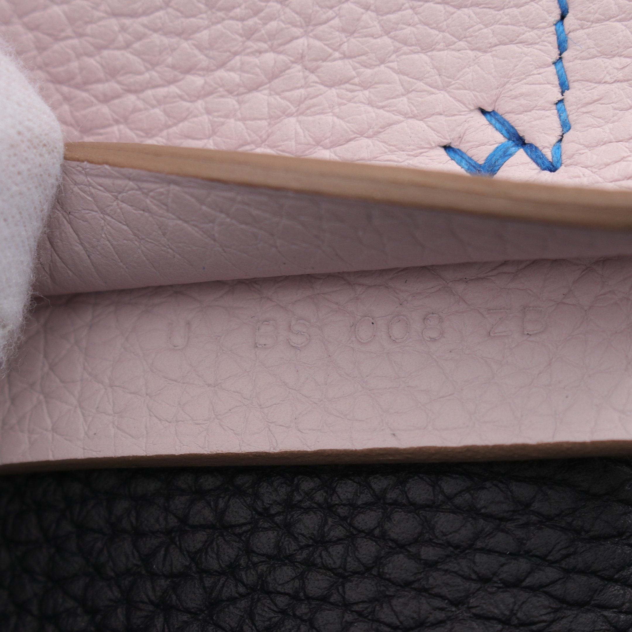 Hermes Hermes Hippopotamus Serie 31 Caban Mauve Pail Shoulder Bag Tote Clemence Leather Black Light Purple U Stamp Size ONE SIZE - 5 Thumbnail
