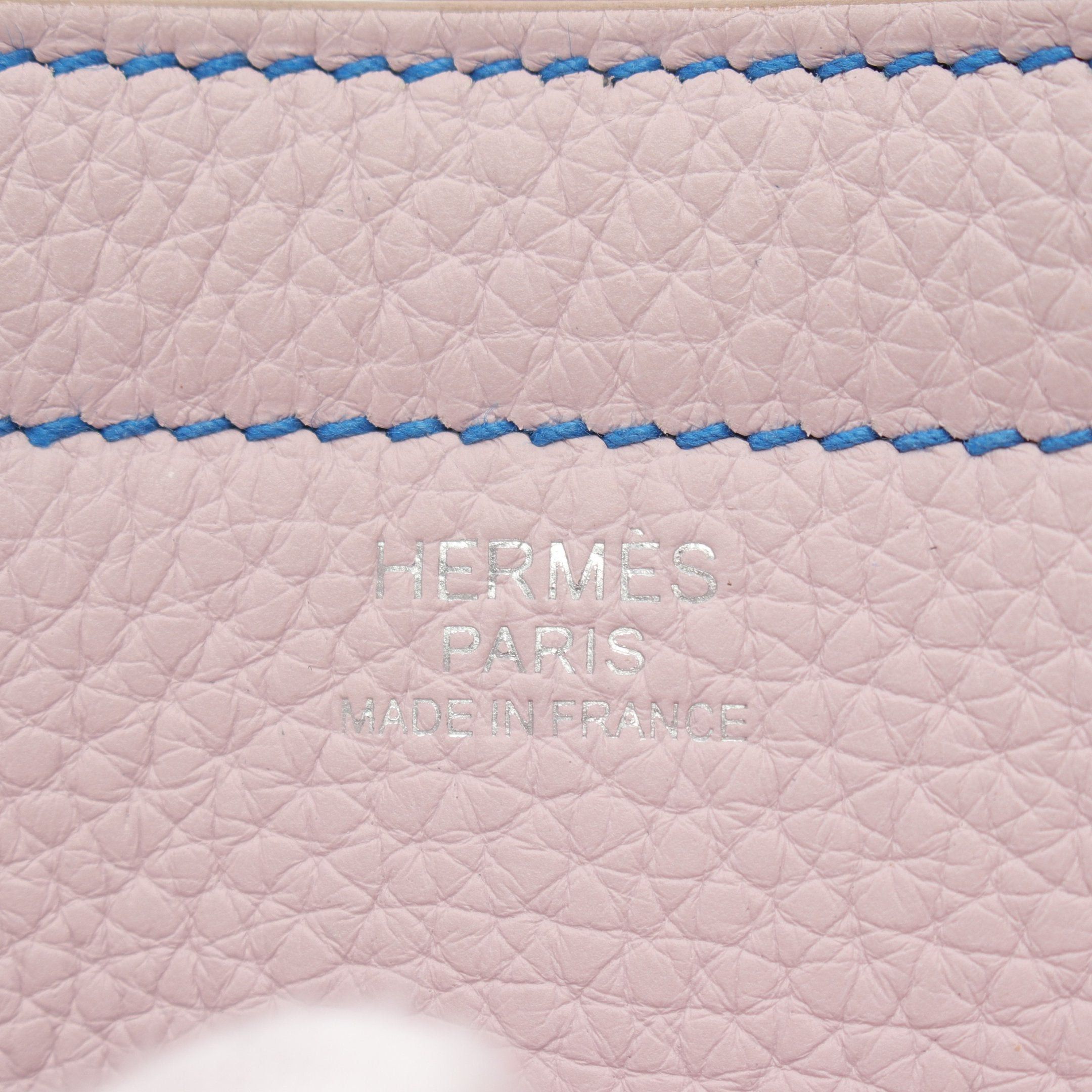 Hermes Hermes Hippopotamus Serie 31 Caban Mauve Pail Shoulder Bag Tote Clemence Leather Black Light Purple U Stamp Size ONE SIZE - 4 Thumbnail