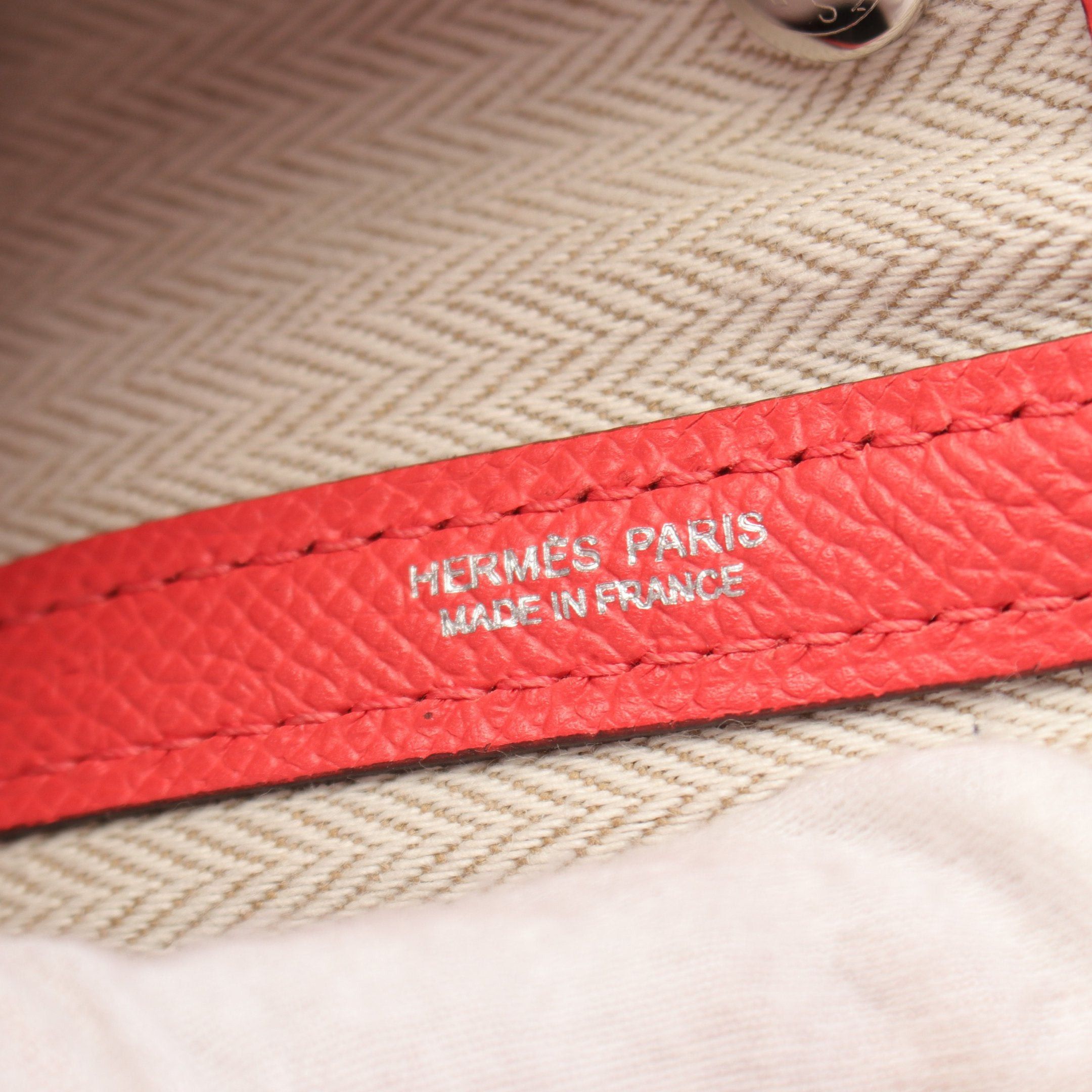 Hermes Hermes Garden Party Tpm Rose Jaipur Handbag Tote Bag Veau Epsom Pink Red Silver Hardware A Stamp Size ONE SIZE - 4 Thumbnail
