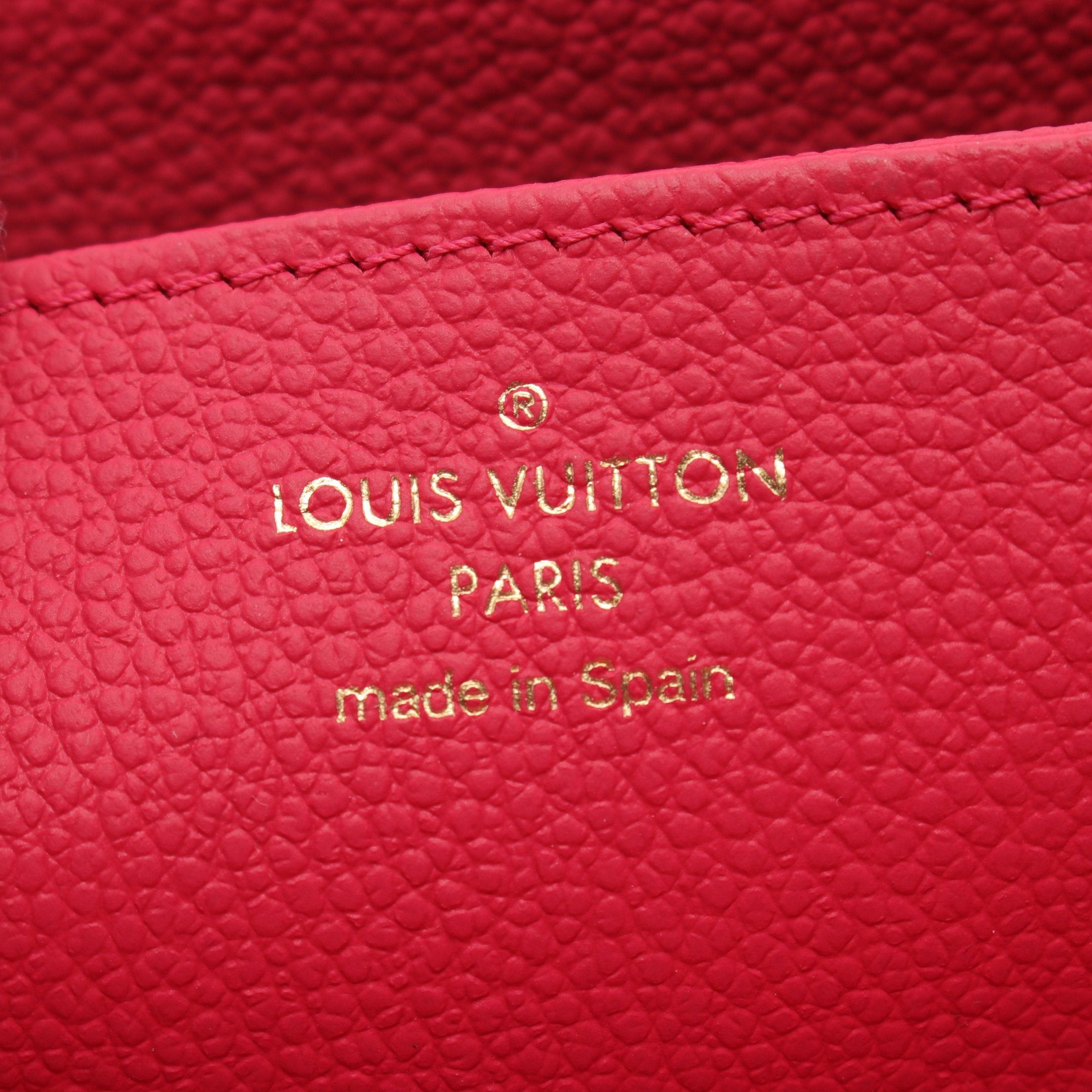 Louis Vuitton Louis Vuitton Zippy Wallet Monogram Empreinte Grenard Round Zipper Long Leather Pink Size ONE SIZE - 4 Thumbnail