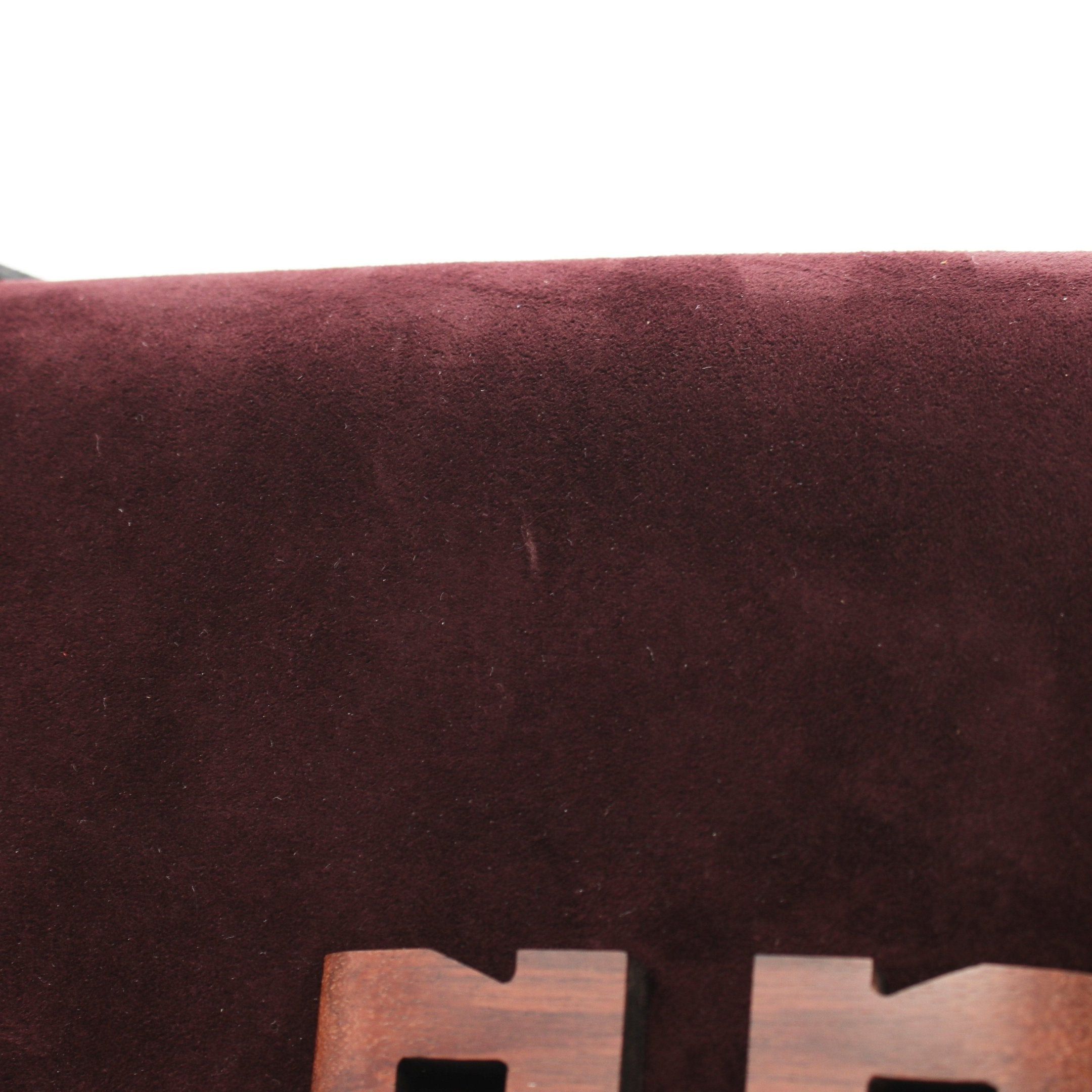 Salvatore Ferragamo Salvatore Ferragamo Gancini Shoulder Bag Suede Dark Brown Size ONE SIZE - 5 Thumbnail