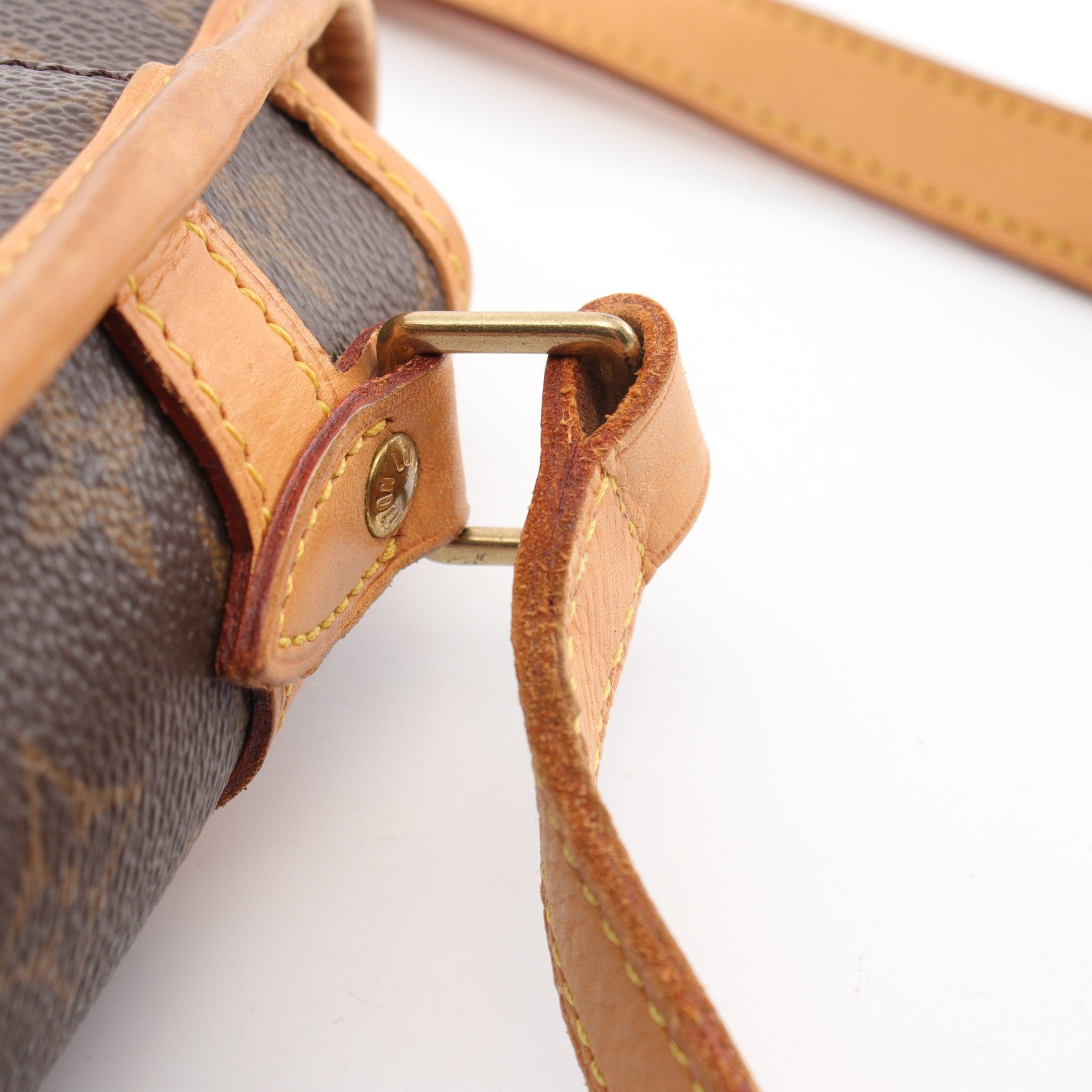 Louis Vuitton Louis Vuitton Sologne Monogram Shoulder Bag Leather Brown Size ONE SIZE - 9 Thumbnail