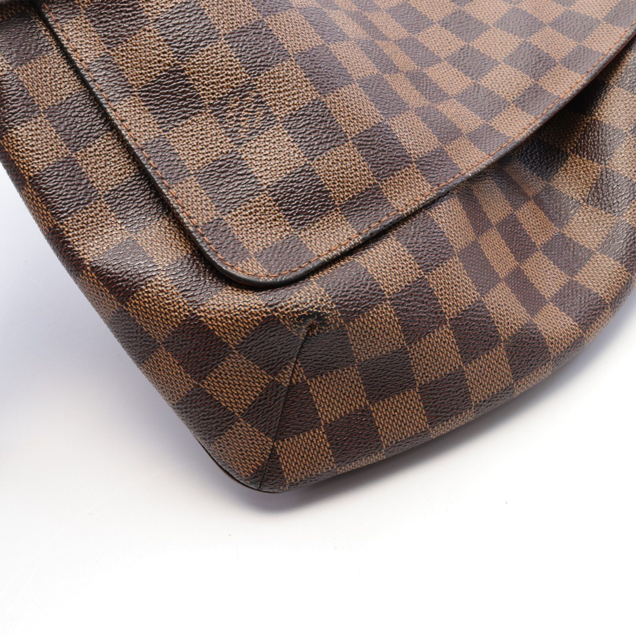 Louis Vuitton Louis Vuitton Musette Damier Ebene Shoulder Bag Leather Brown Size ONE SIZE - 8 Thumbnail