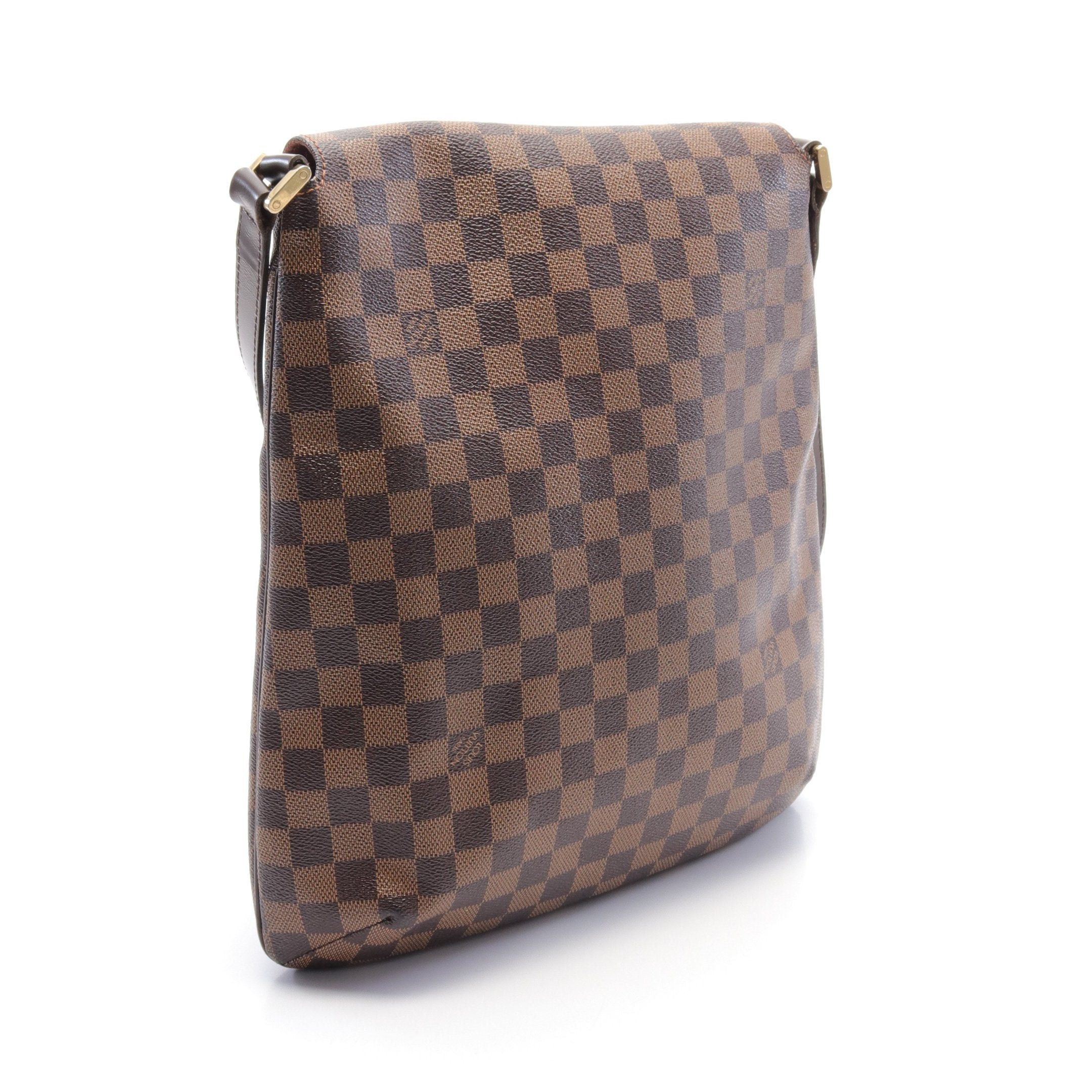 Louis Vuitton Louis Vuitton Musette Damier Ebene Shoulder Bag Leather Brown Size ONE SIZE - 2 Thumbnail