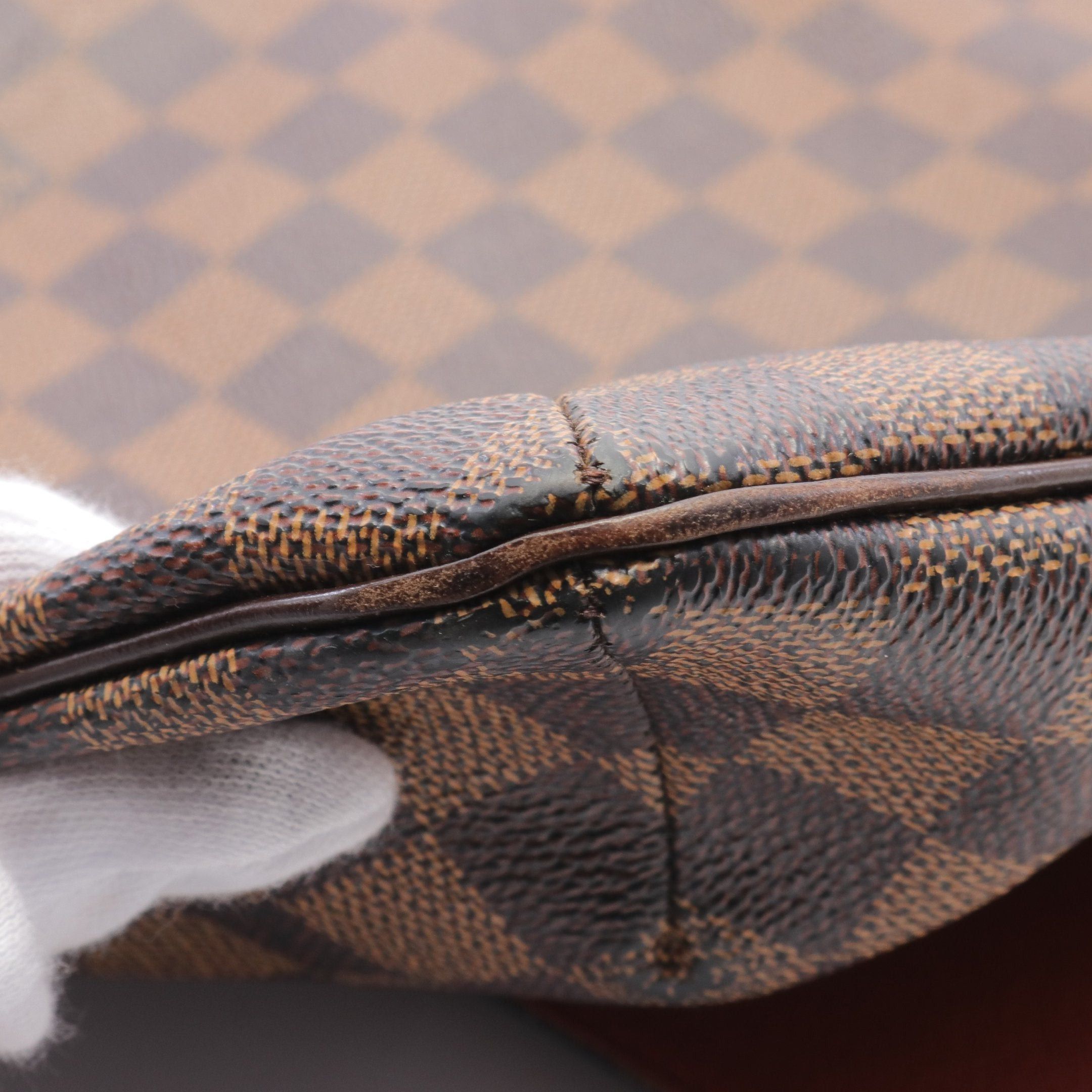 Louis Vuitton Louis Vuitton Musette Damier Ebene Shoulder Bag Leather Brown Size ONE SIZE - 10 Thumbnail