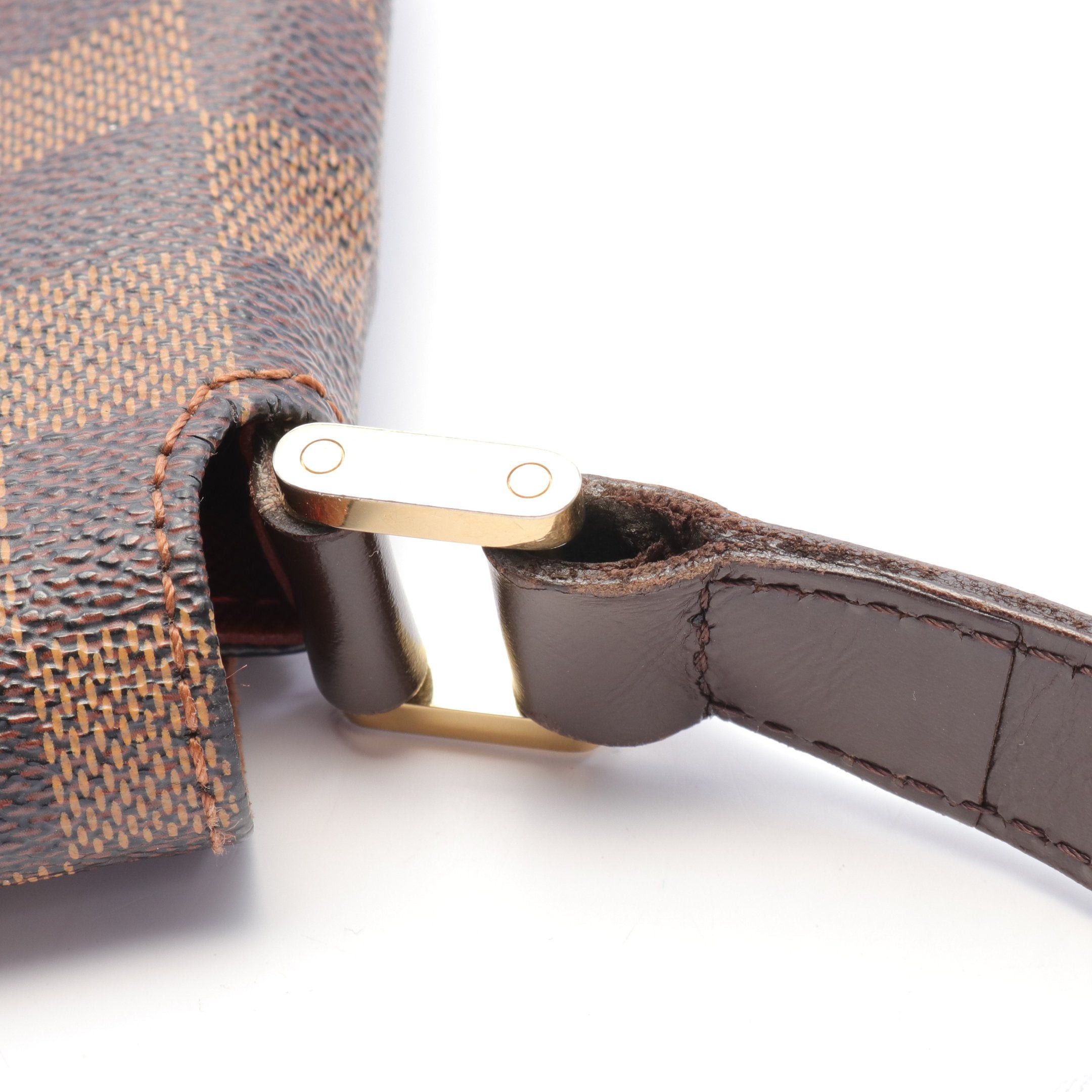 Louis Vuitton Louis Vuitton Musette Damier Ebene Shoulder Bag Leather Brown Size ONE SIZE - 9 Thumbnail