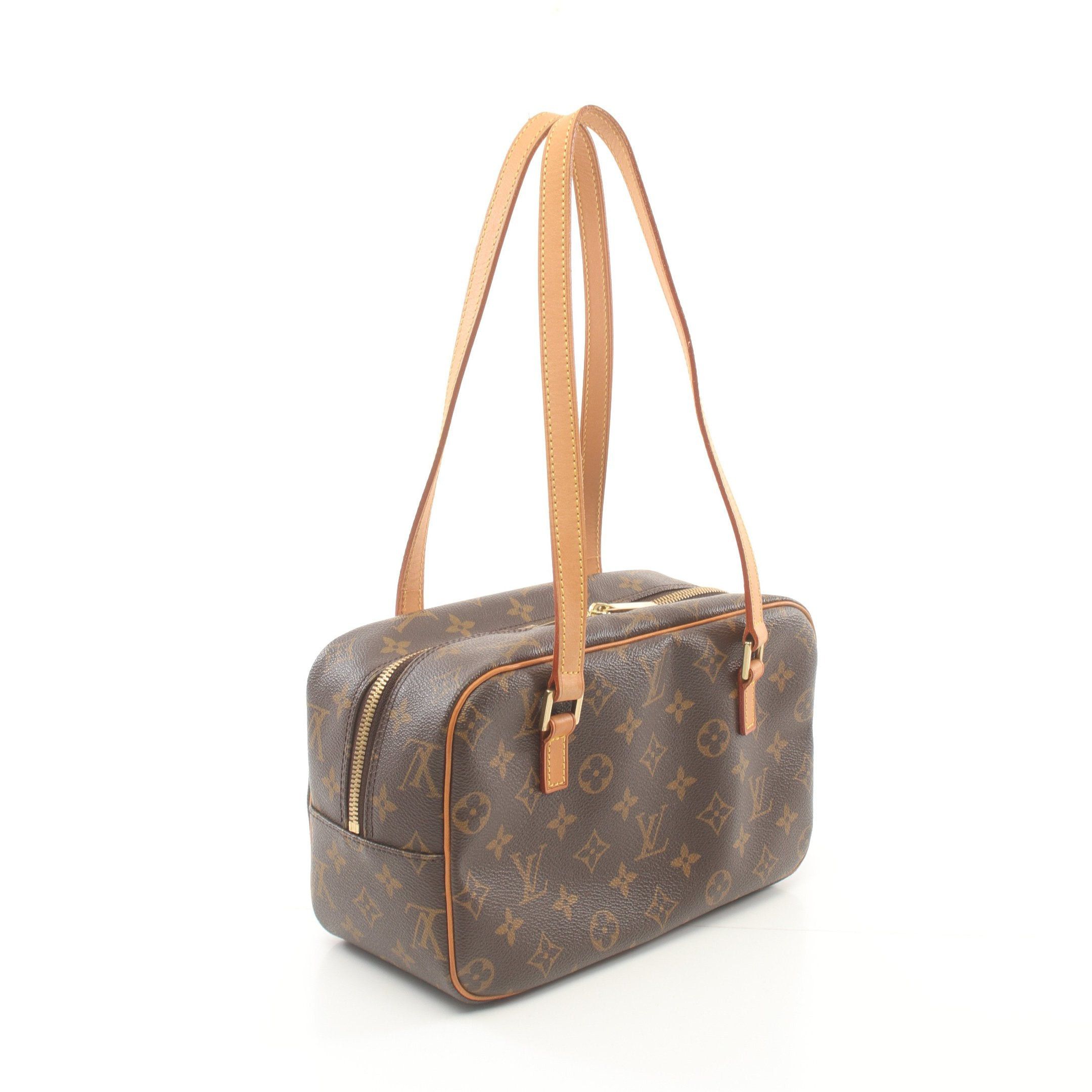 Louis Vuitton Louis Vuitton Cite Mm Monogram Shoulder Bag Leather Brown Size ONE SIZE - 2 Thumbnail