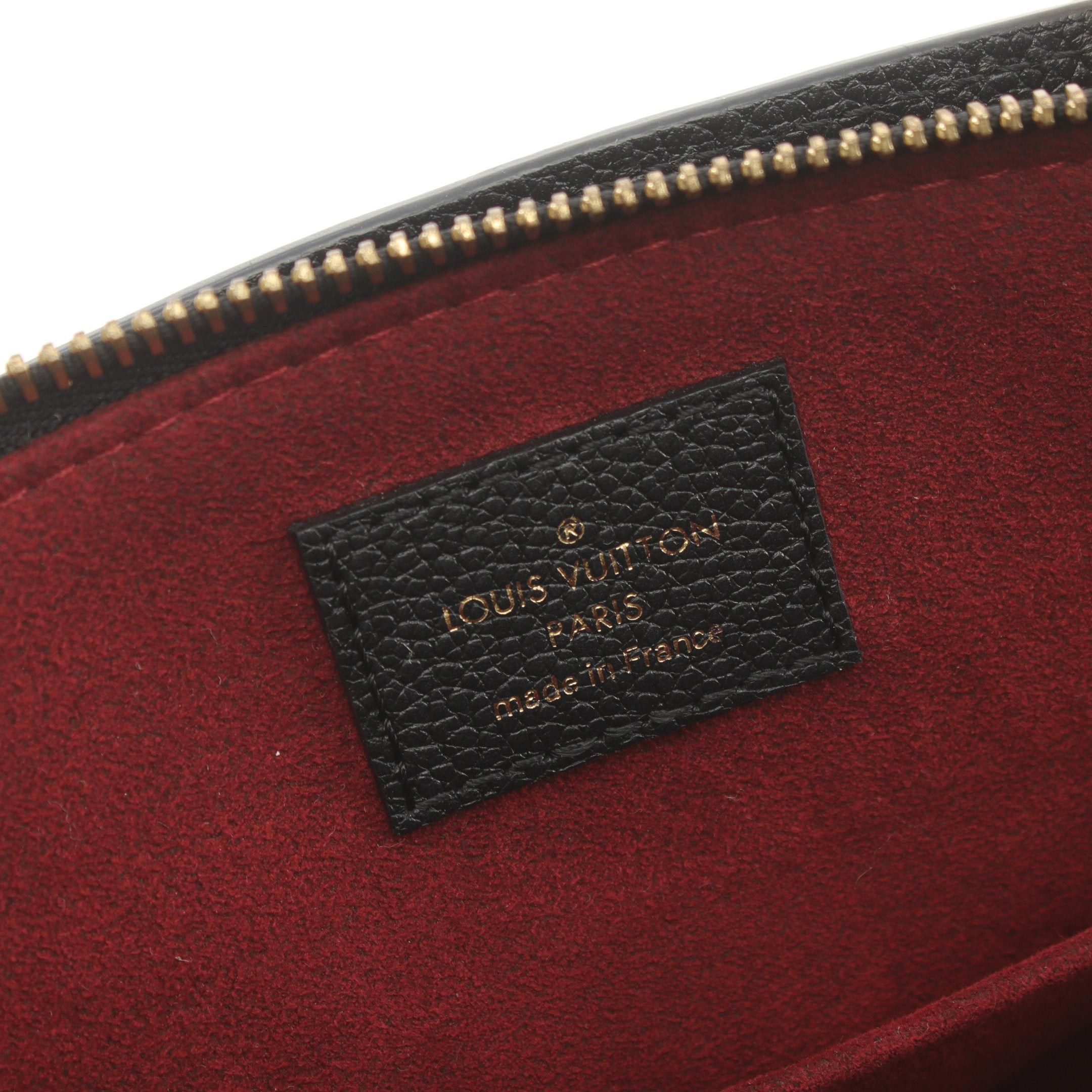 Louis Vuitton Louis Vuitton Petit Pare Pm Monogram Empreinte Handbag Leather Black Size ONE SIZE - 4 Thumbnail
