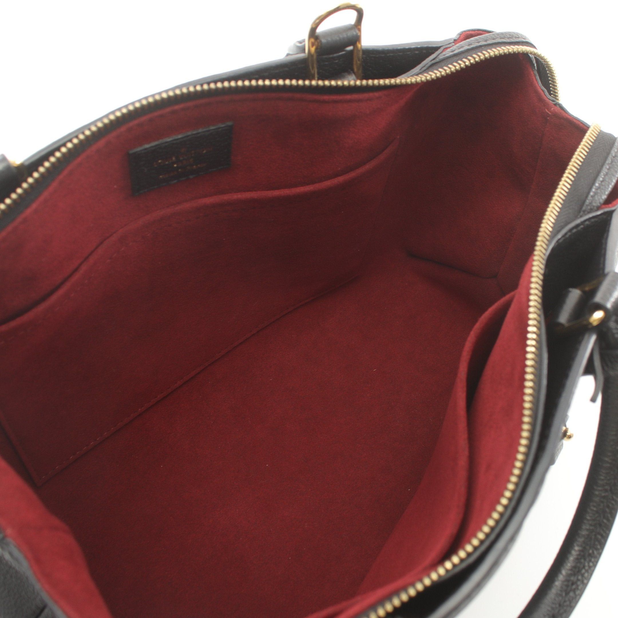 Louis Vuitton Louis Vuitton Petit Pare Pm Monogram Empreinte Handbag Leather Black Size ONE SIZE - 3 Thumbnail