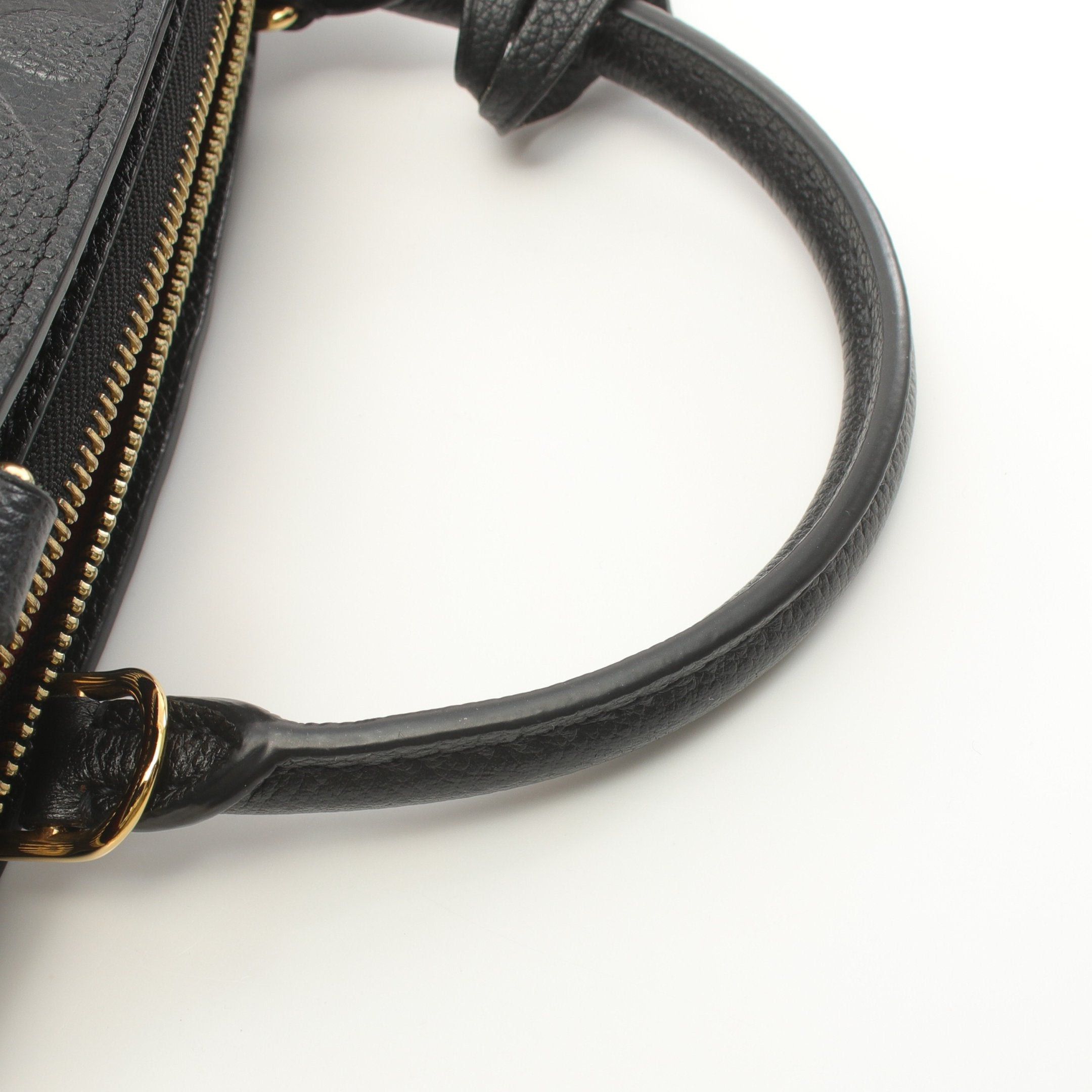 Louis Vuitton Louis Vuitton Petit Pare Pm Monogram Empreinte Handbag Leather Black Size ONE SIZE - 7 Thumbnail