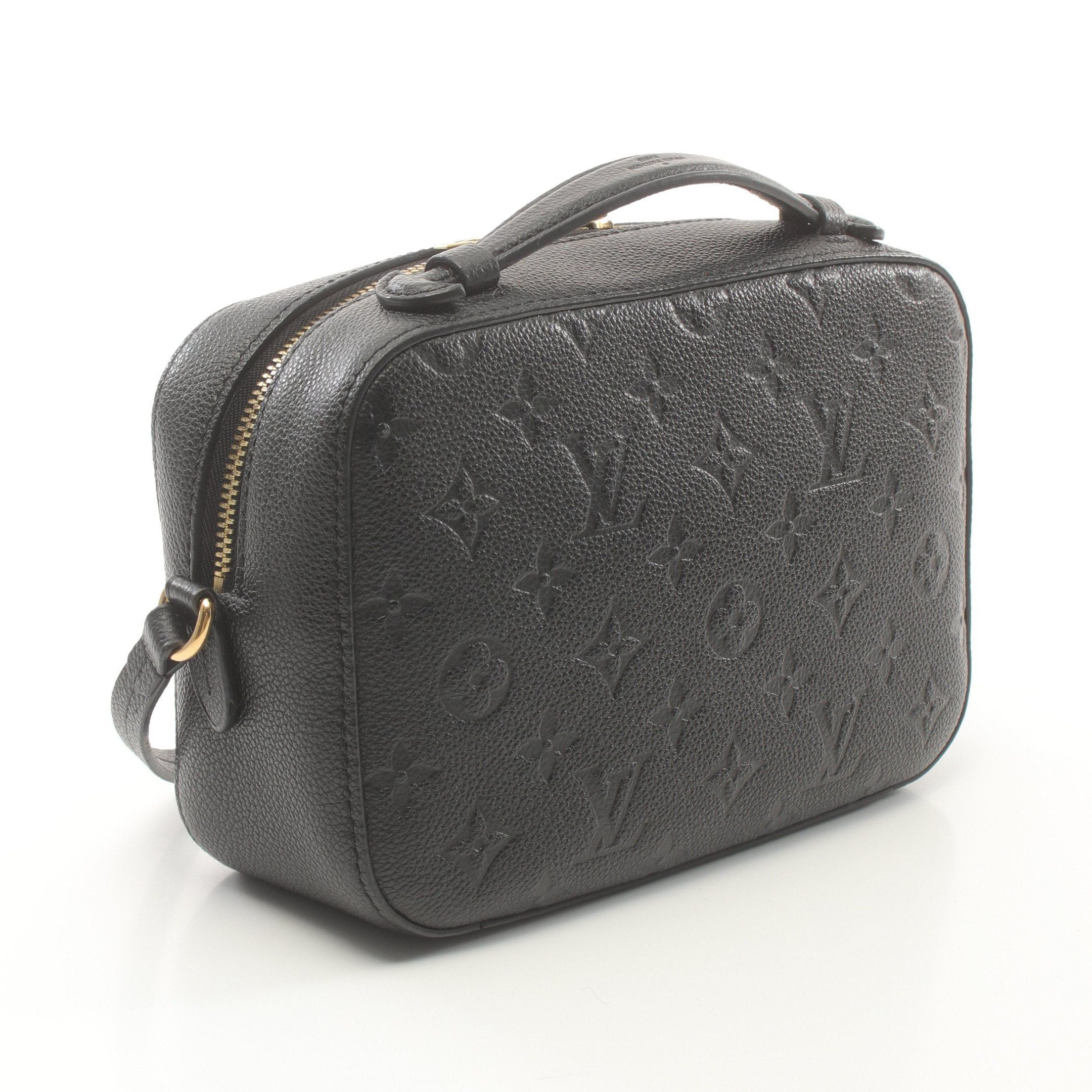 Louis Vuitton Louis Vuitton Saintonge Monogram Empreinte Noir Shoulder Bag Leather Black Size ONE SIZE - 2 Thumbnail