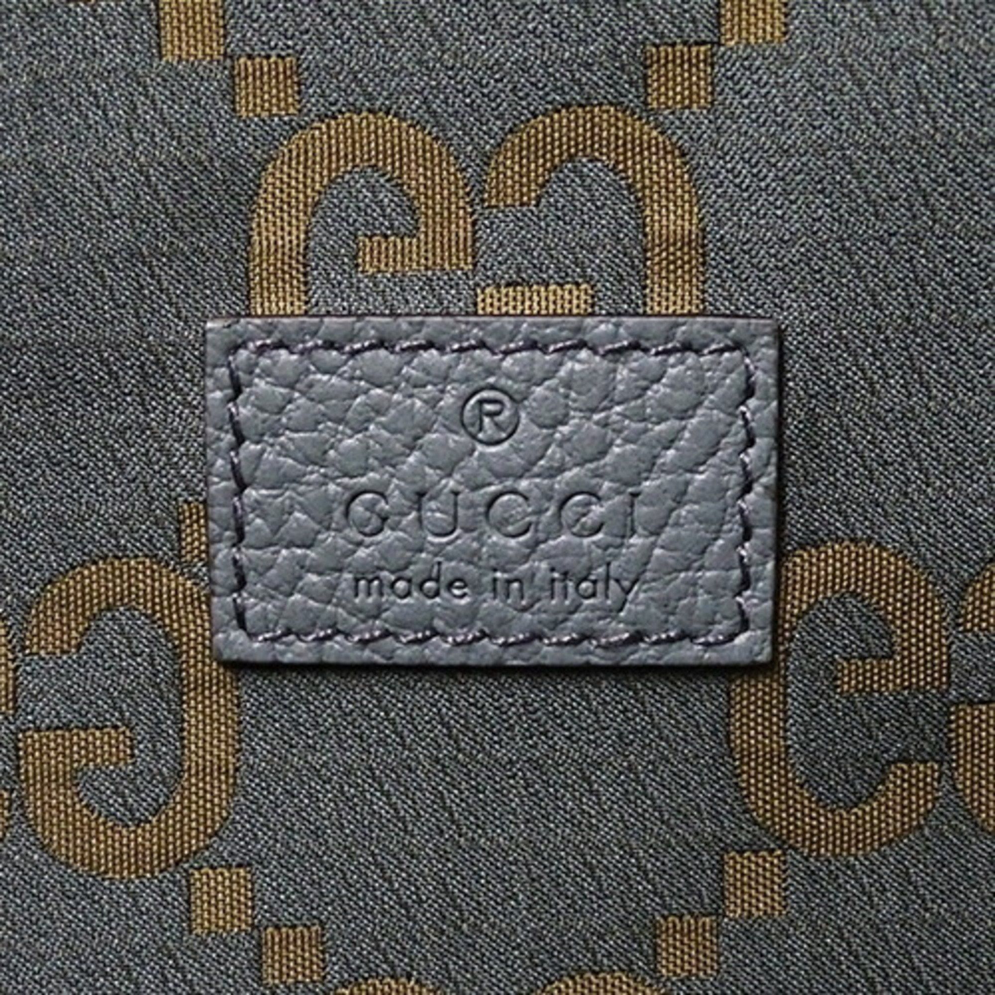 Gucci Gucci Bag Men's Body Waist GG Nylon Khaki Beige Green 792287 Limited Edition Size ONE SIZE - 7 Thumbnail