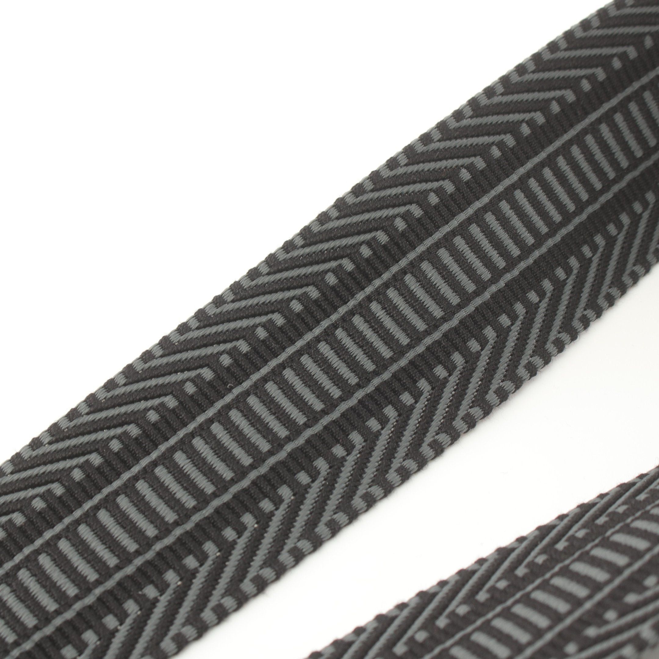 Hermes Hermes Shoulder Strap Canvas Veau Swift Black Gray Silver Hardware Double Engraved Size ONE SIZE - 6 Thumbnail