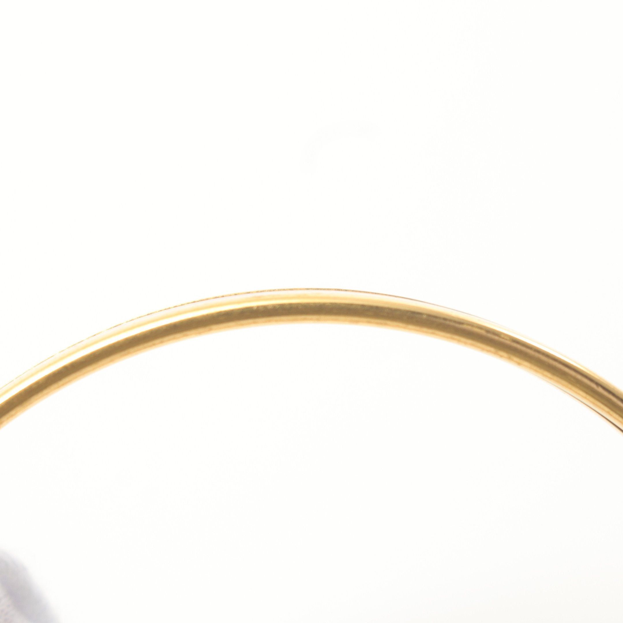 Hermes Hermes Enamel Pm Bangle Gp Cloisonne Gold Orange Multicolor Size ONE SIZE - 4 Thumbnail