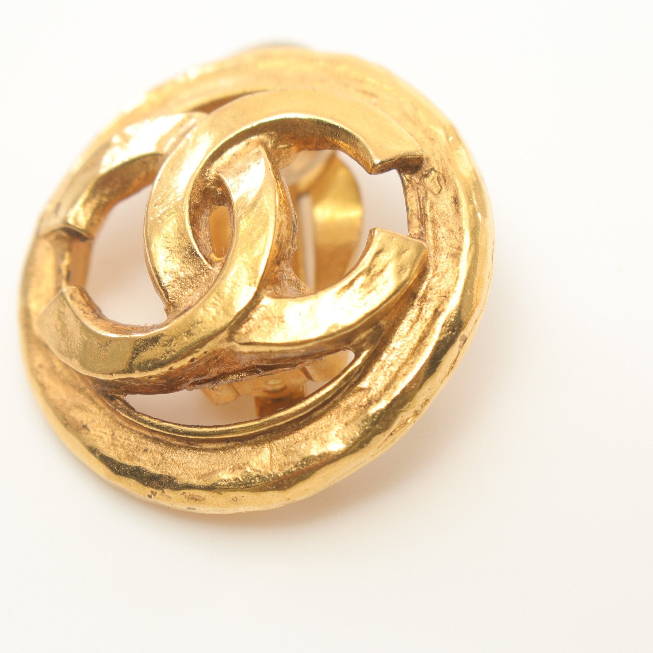 Chanel Chanel Coco Mark Earrings Gp Gold 94P Size ONE SIZE - 6 Thumbnail