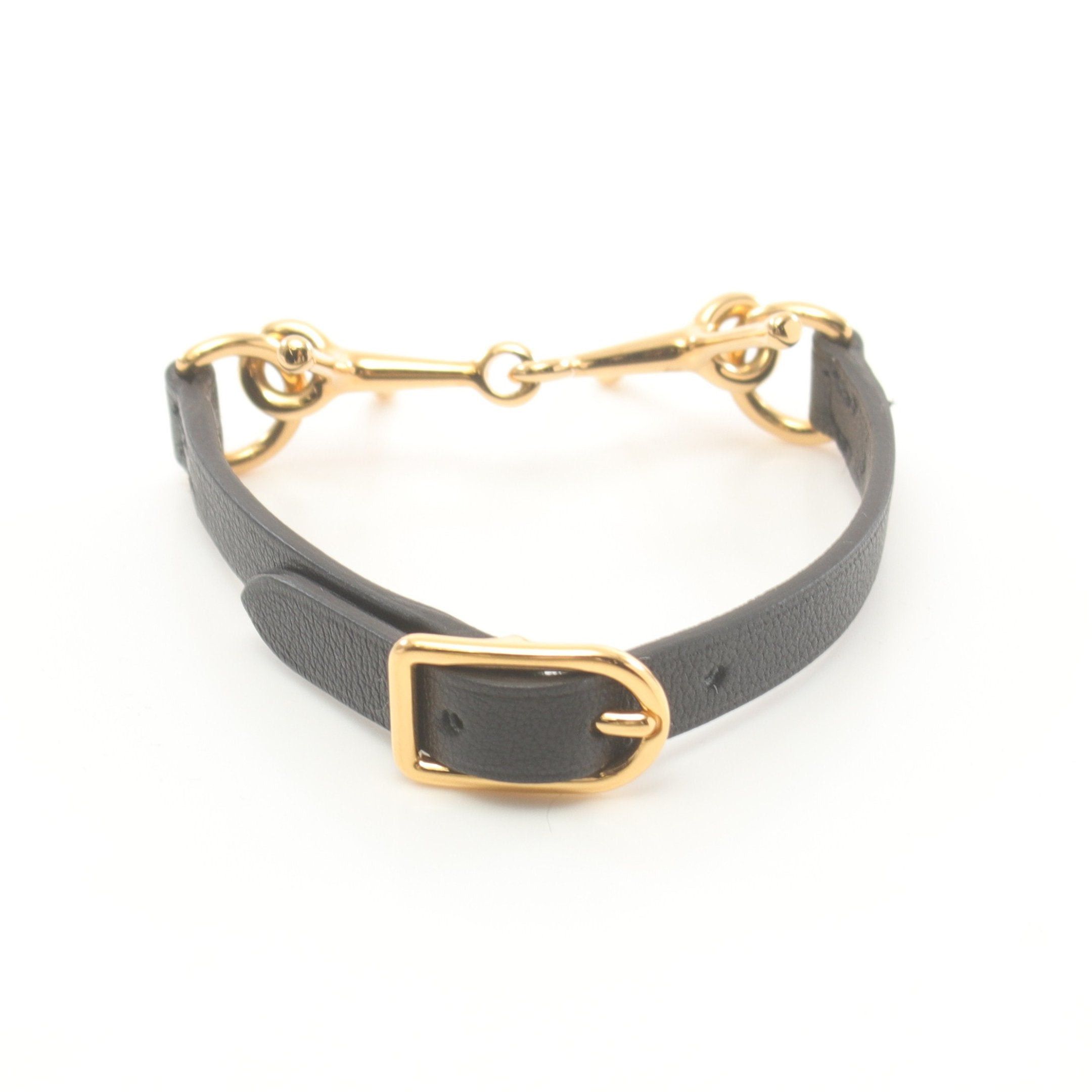 Hermes Hermes Mall Bracelet Veau Swift Black A Stamp Size ONE SIZE - 2 Thumbnail