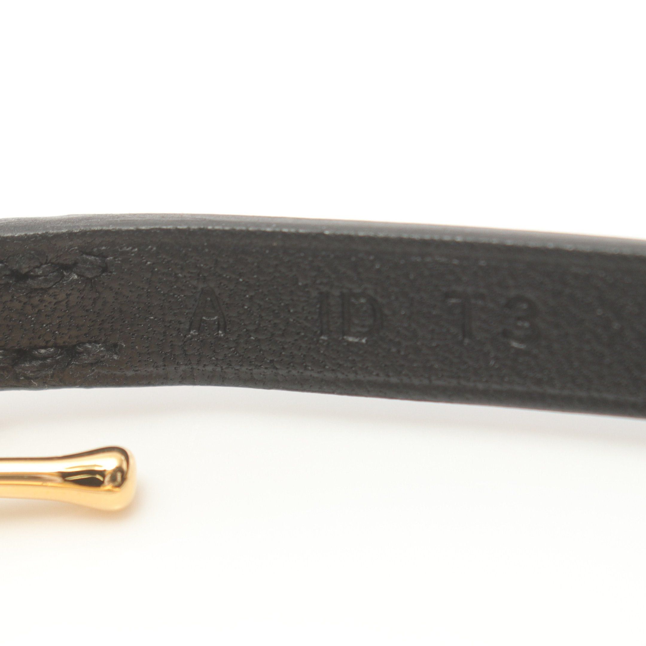 Hermes Hermes Mall Bracelet Veau Swift Black A Stamp Size ONE SIZE - 3 Thumbnail