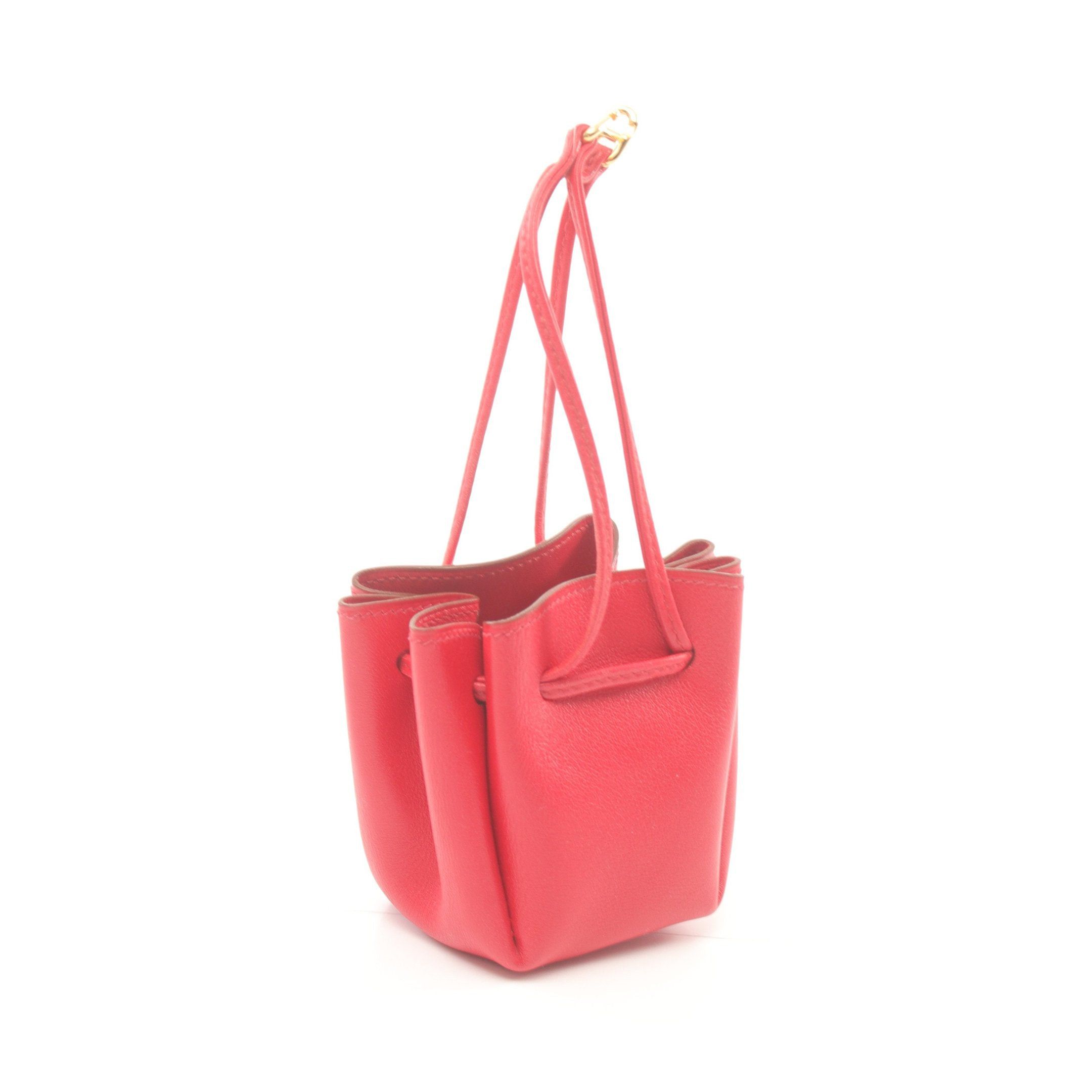Hermes Hermes Vespa Rouge Casac Pouch Veau Gulliver Red Gold Hardware □C Stamp Size ONE SIZE - 2 Thumbnail