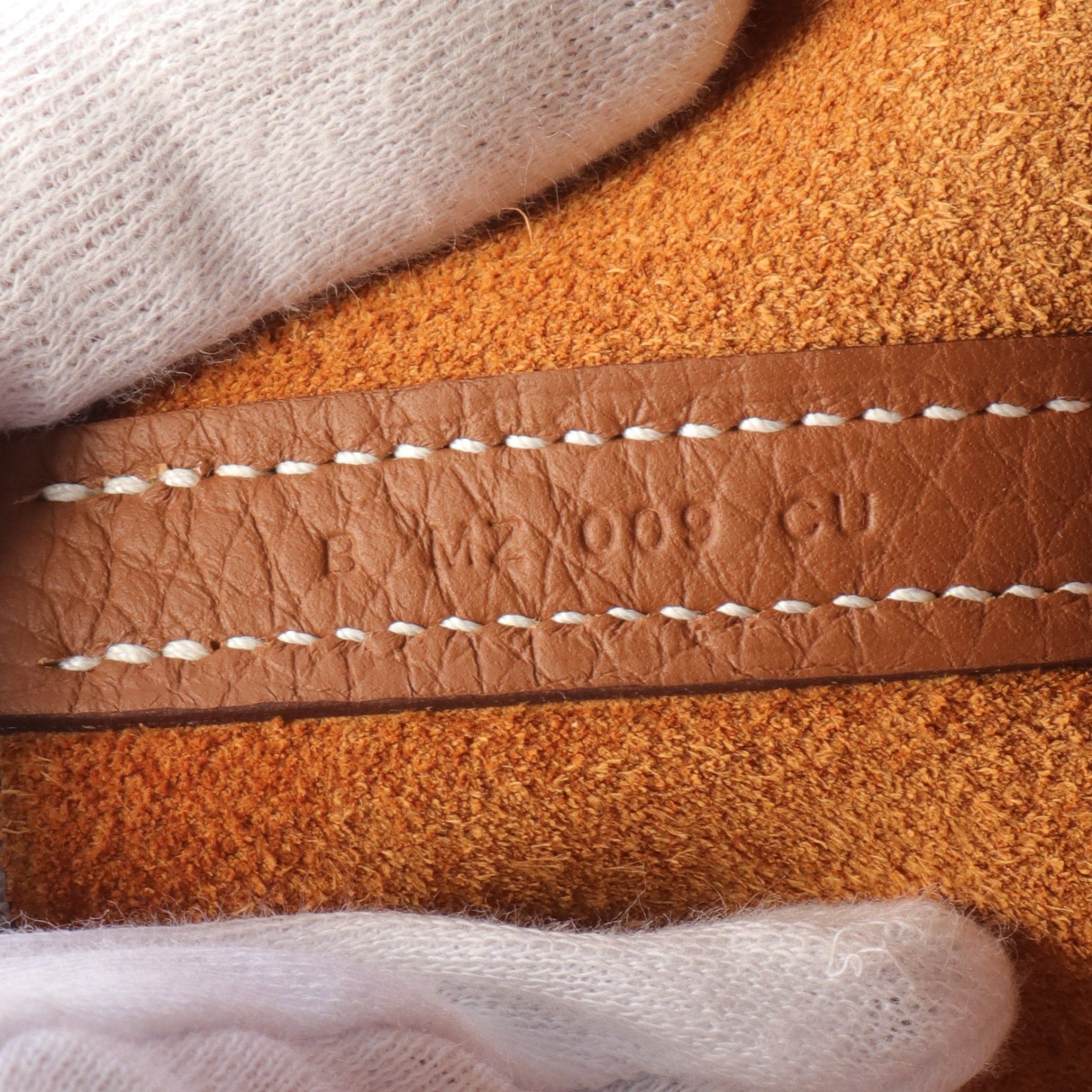 Hermes Hermes Picotan Lock Pm Gold Handbag Clemence Leather Brown Hardware B Stamp Size ONE SIZE - 5 Thumbnail