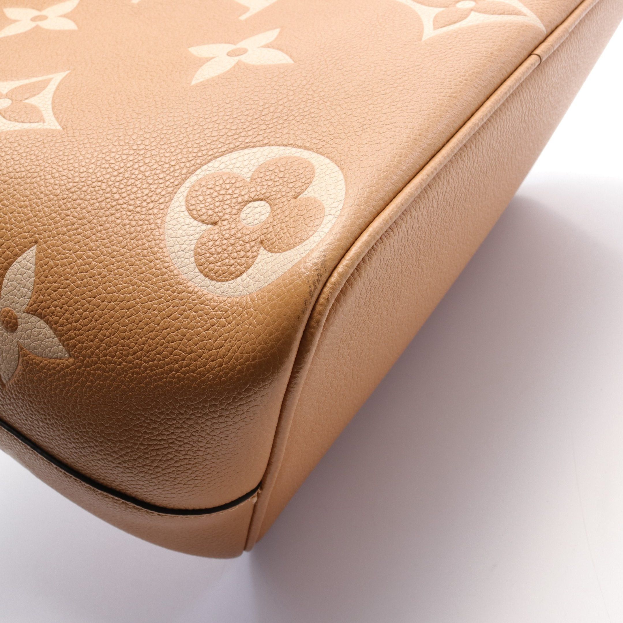 Louis Vuitton Louis Vuitton Neo Noe Mm Bicolor Monogram Empreinte Arizona Beige Shoulder Bag Leather Light Brown Ivory Size ONE SIZE - 5 Thumbnail