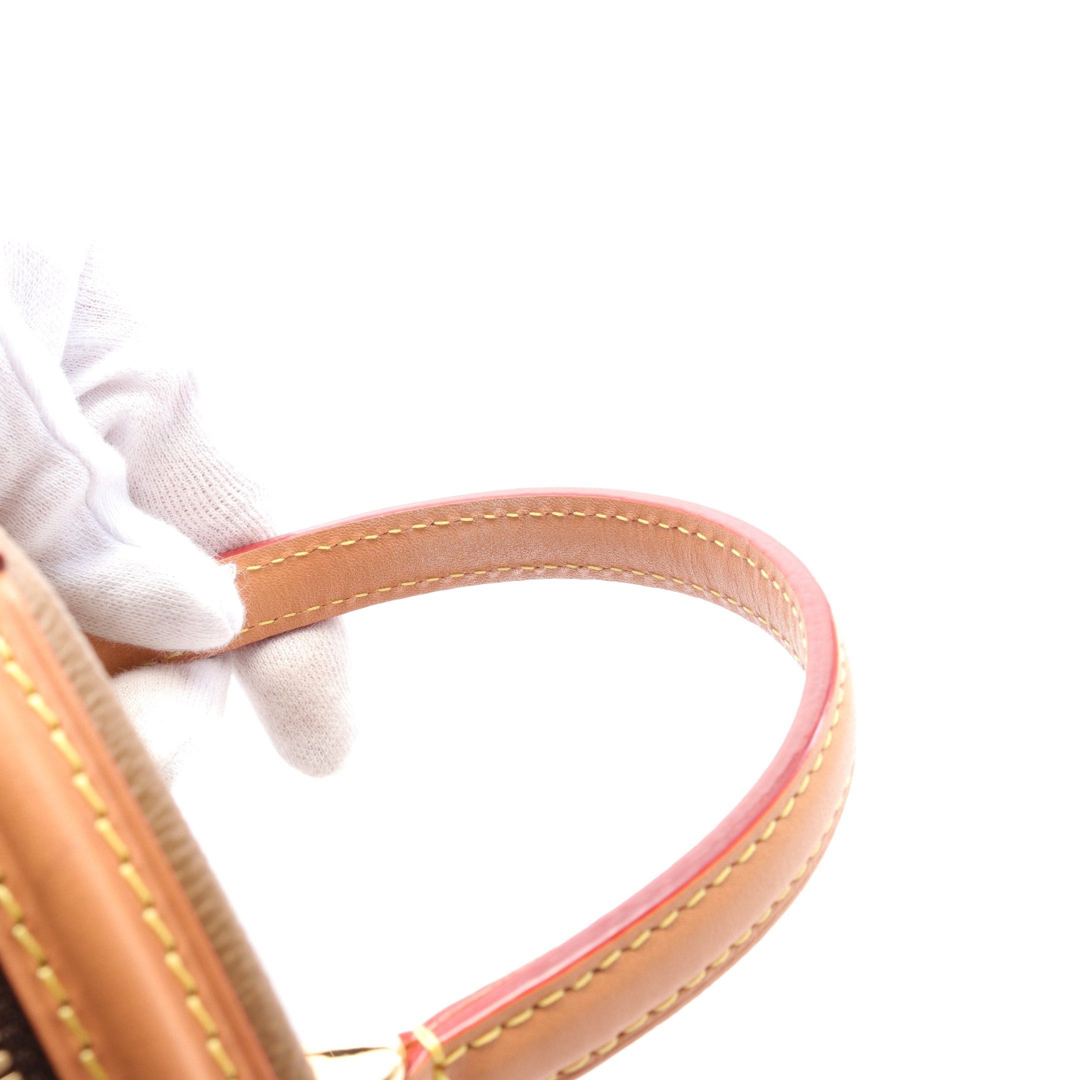 Louis Vuitton Louis Vuitton Cannes Monogram Giant Reverse Handbag Leather Brown Multicolor Size ONE SIZE - 7 Thumbnail