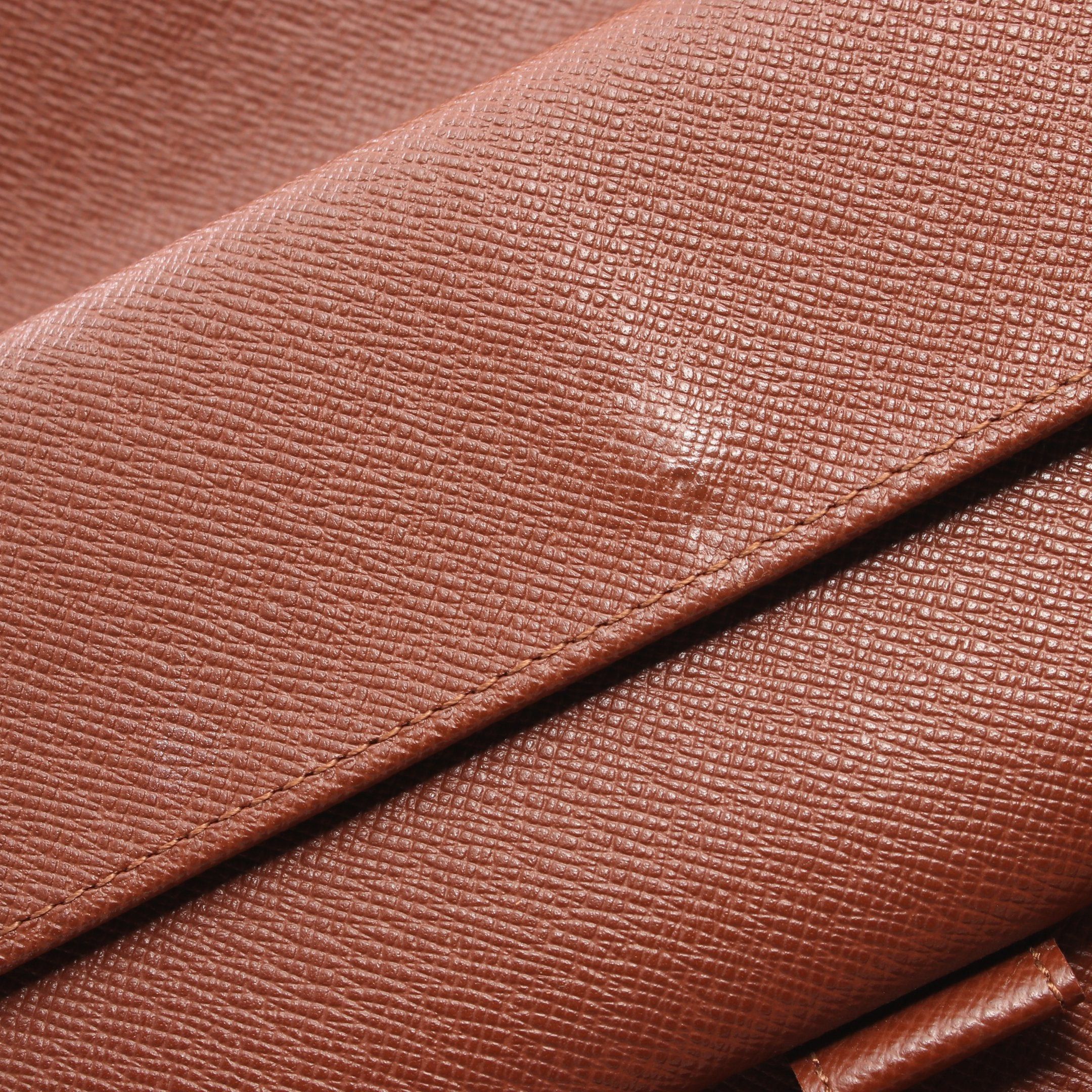 Louis Vuitton Louis Vuitton Porto Tresor International Monogram Trifold Long Wallet Leather Brown Size ONE SIZE - 7 Thumbnail