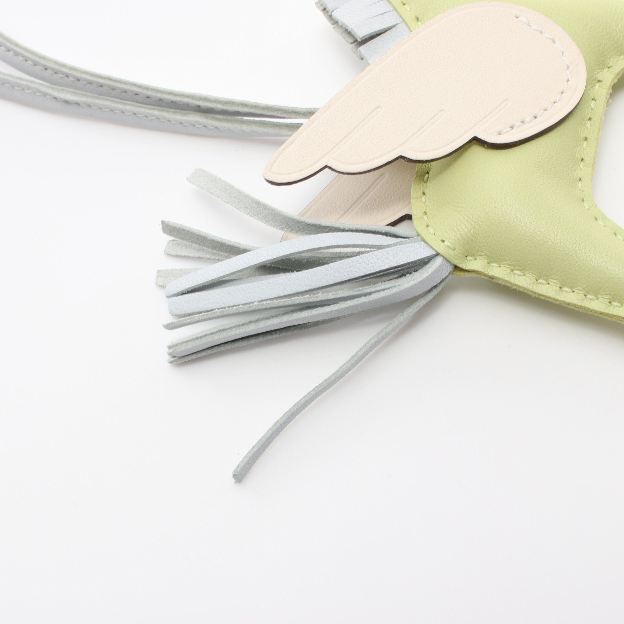 Hermes Hermes Rodeo Pegasus Pm Bag Charm Aagneau Yellow-Green Light Blue Z Stamp Size ONE SIZE - 5 Thumbnail
