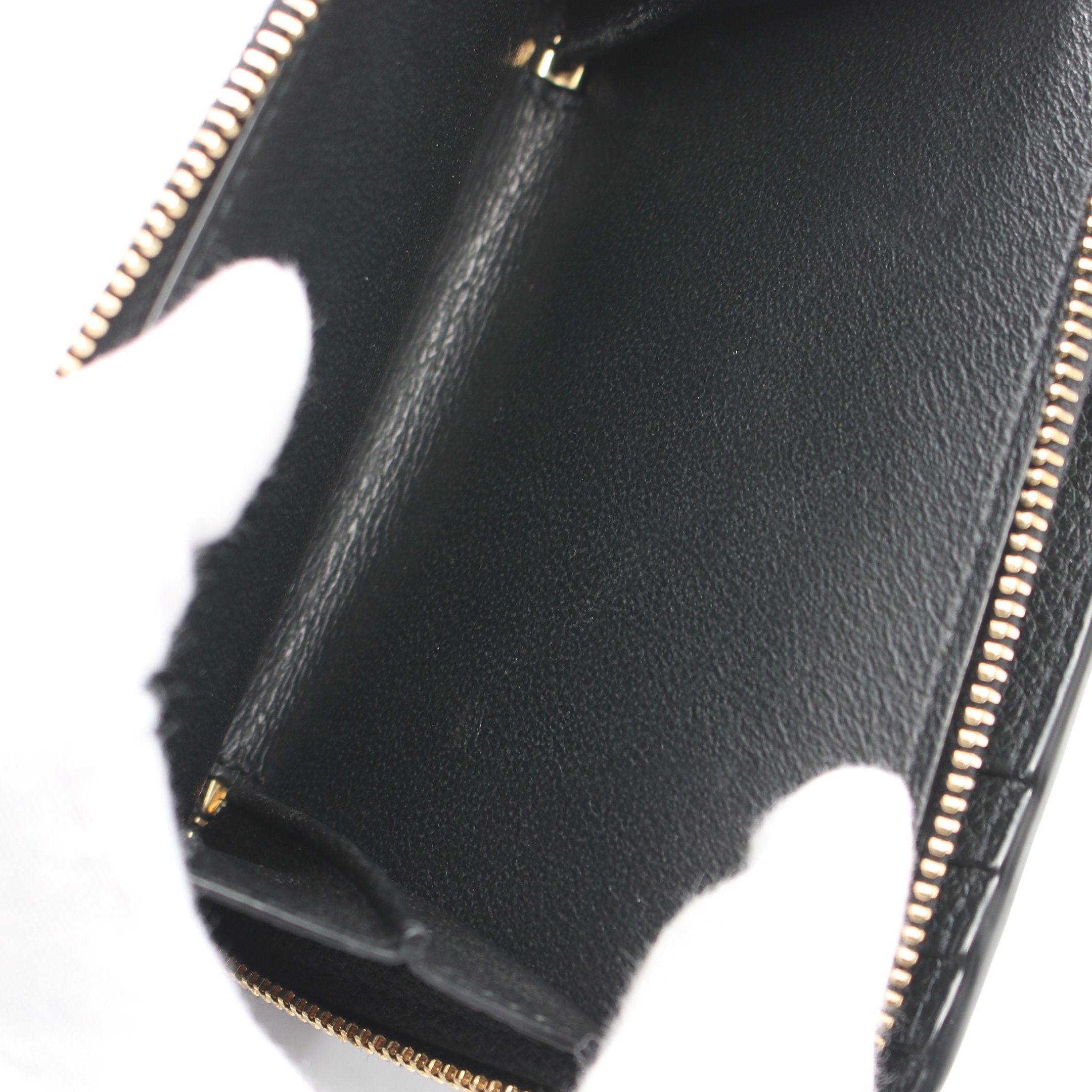 Yves Saint Laurent Yves Saint Laurent Ysl Line Bi-Fold Wallet Leather Black Size ONE SIZE - 7 Thumbnail