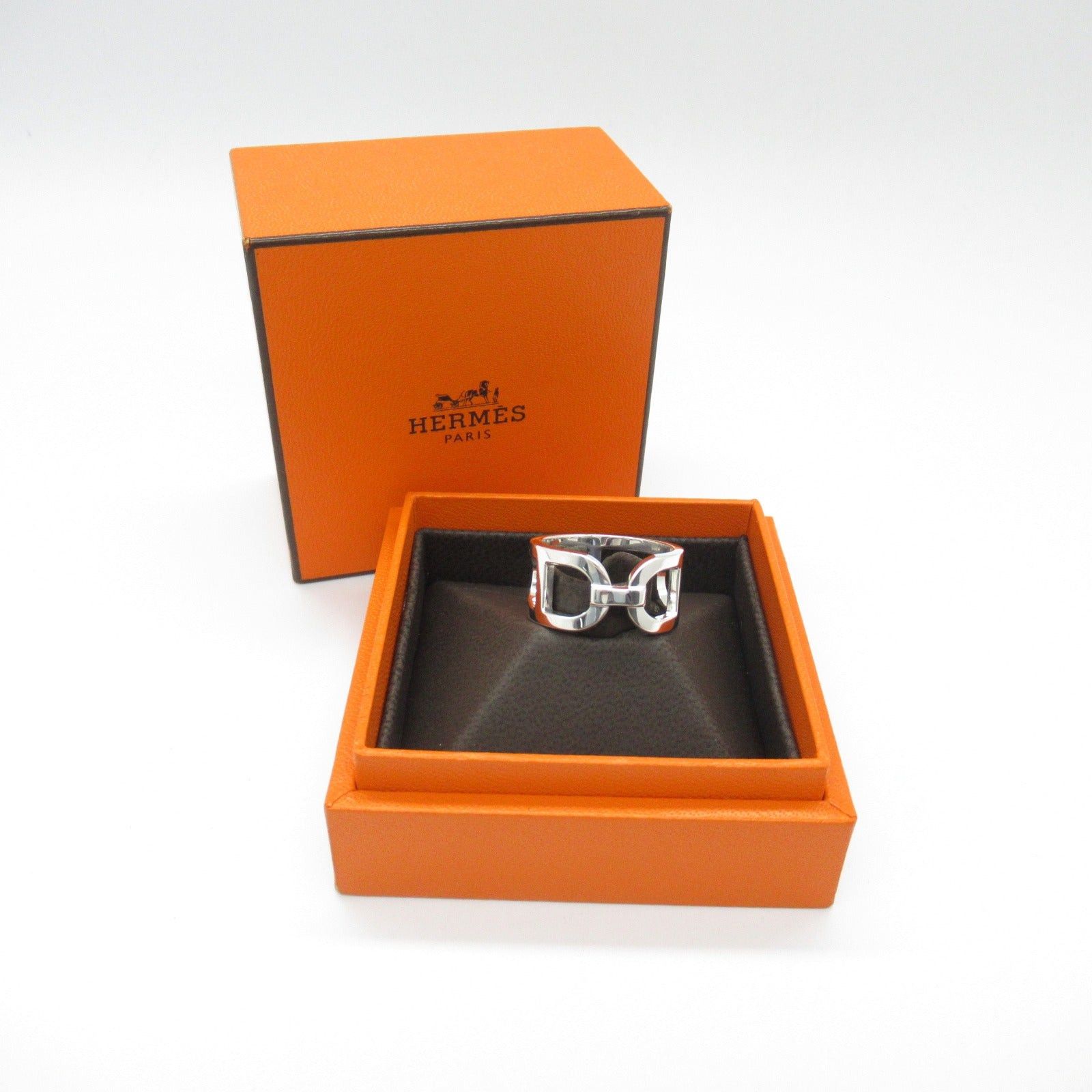 Hermes Hermes Ever Chaine Ring 925 Silver Size ONE SIZE - 5 Thumbnail