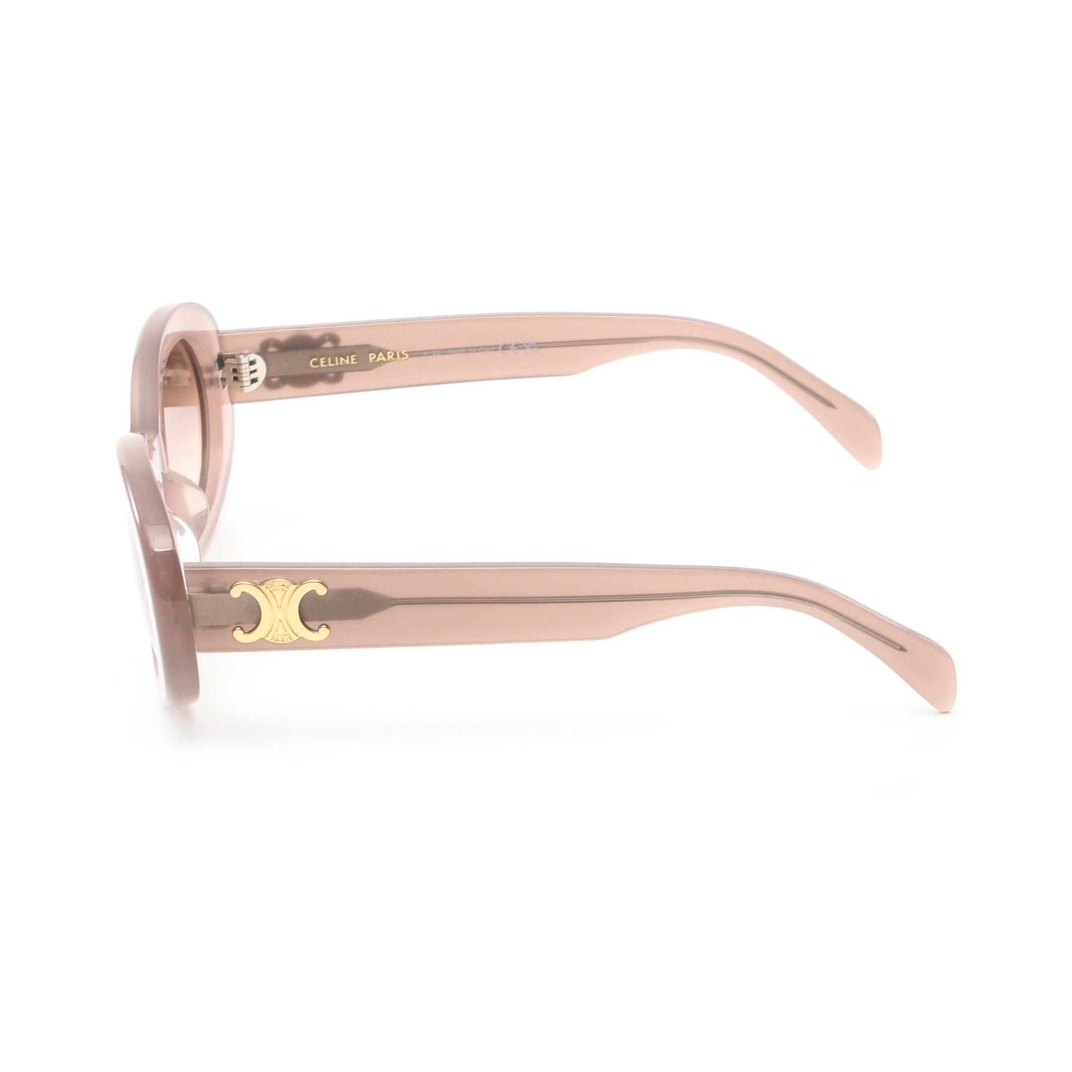 Celine Triomphe 01 Sunglasses Pink Brown