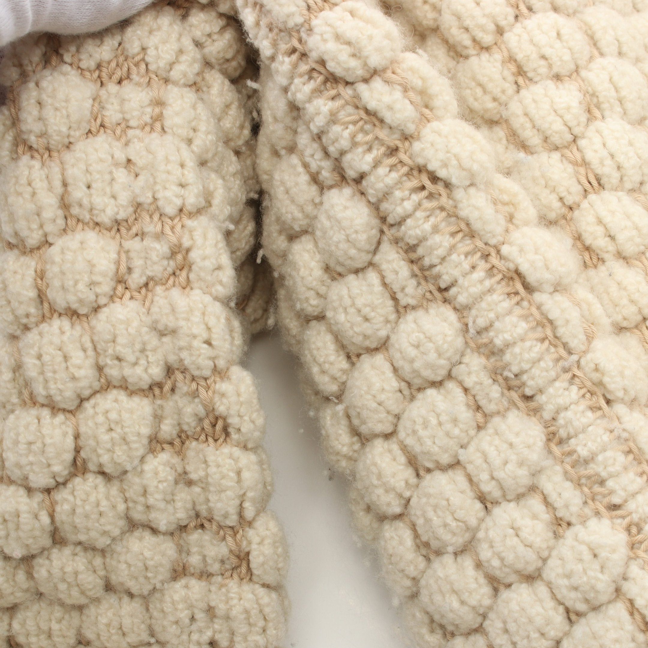 Hermes Hermes Knitted Hoodie Jacket Cashmere Cotton Light Beige Size ONE SIZE - 7 Thumbnail