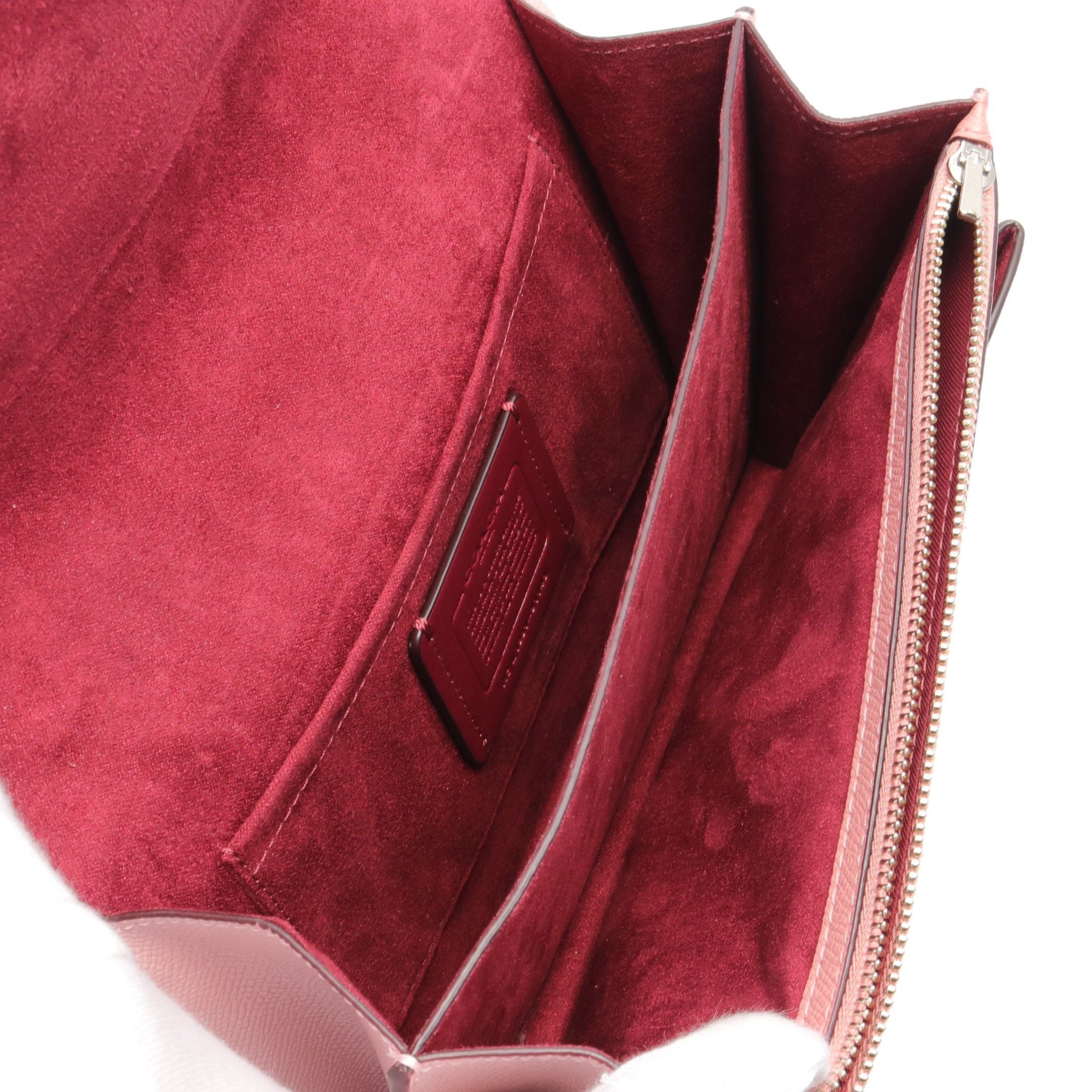 Coach Coach Klare Claire Crossbody Chain Shoulder Bag Flower Leather Pink Size ONE SIZE - 3 Thumbnail