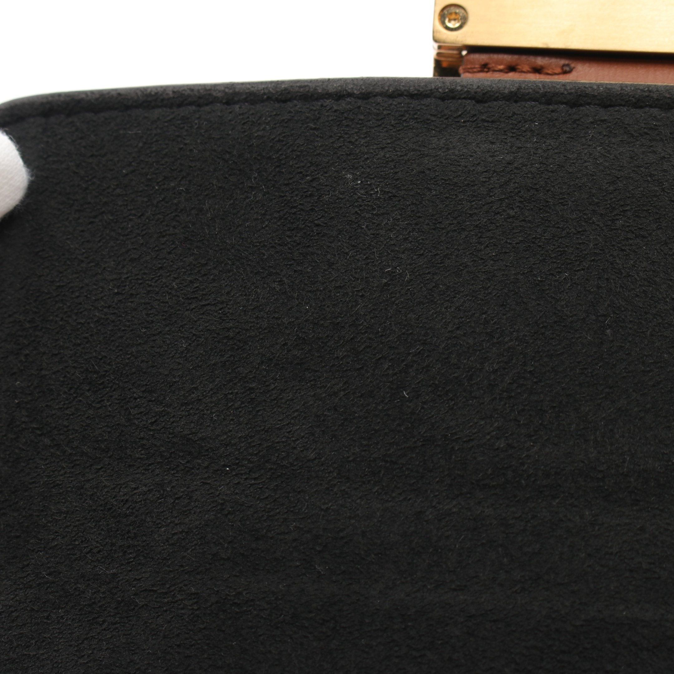 Louis Vuitton Louis Vuitton Dauphine Mini Monogram Reverse Shoulder Bag Leather Brown Beige Size ONE SIZE - 5 Thumbnail