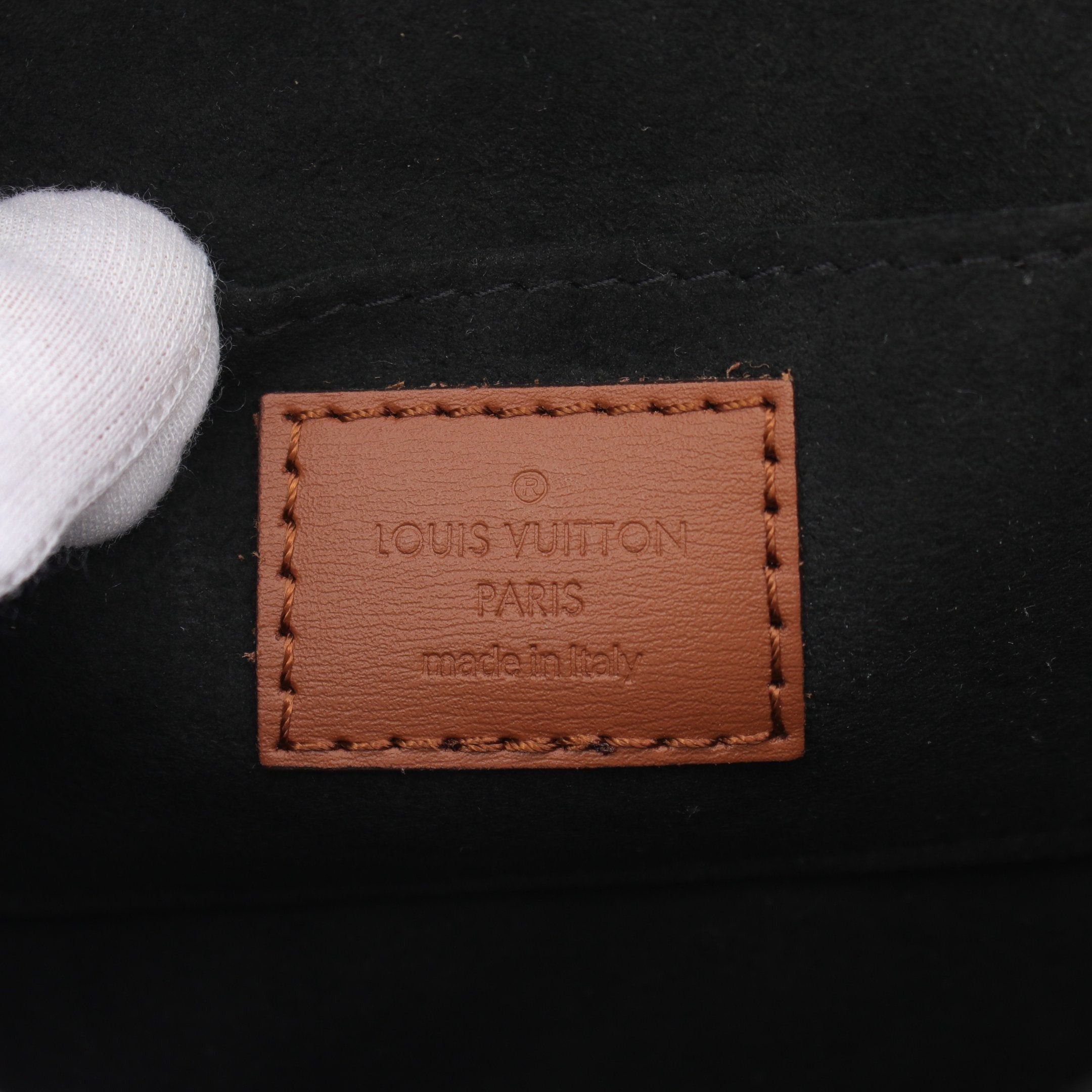 Louis Vuitton Louis Vuitton Dauphine Mini Monogram Reverse Shoulder Bag Leather Brown Beige Size ONE SIZE - 4 Thumbnail