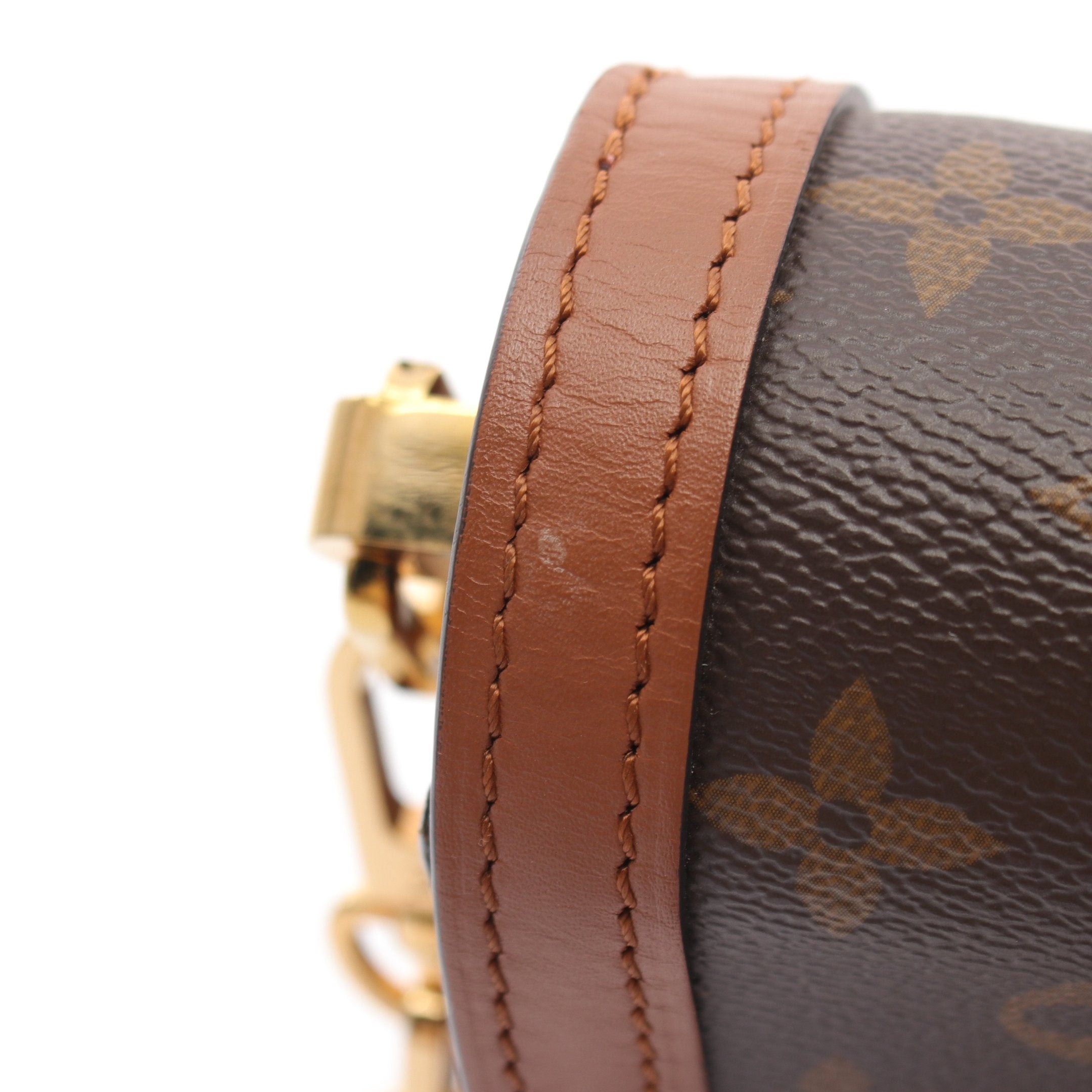 Louis Vuitton Louis Vuitton Dauphine Mm Monogram Reverse Chain Shoulder Bag Leather Brown Beige Light Size ONE SIZE - 8 Thumbnail