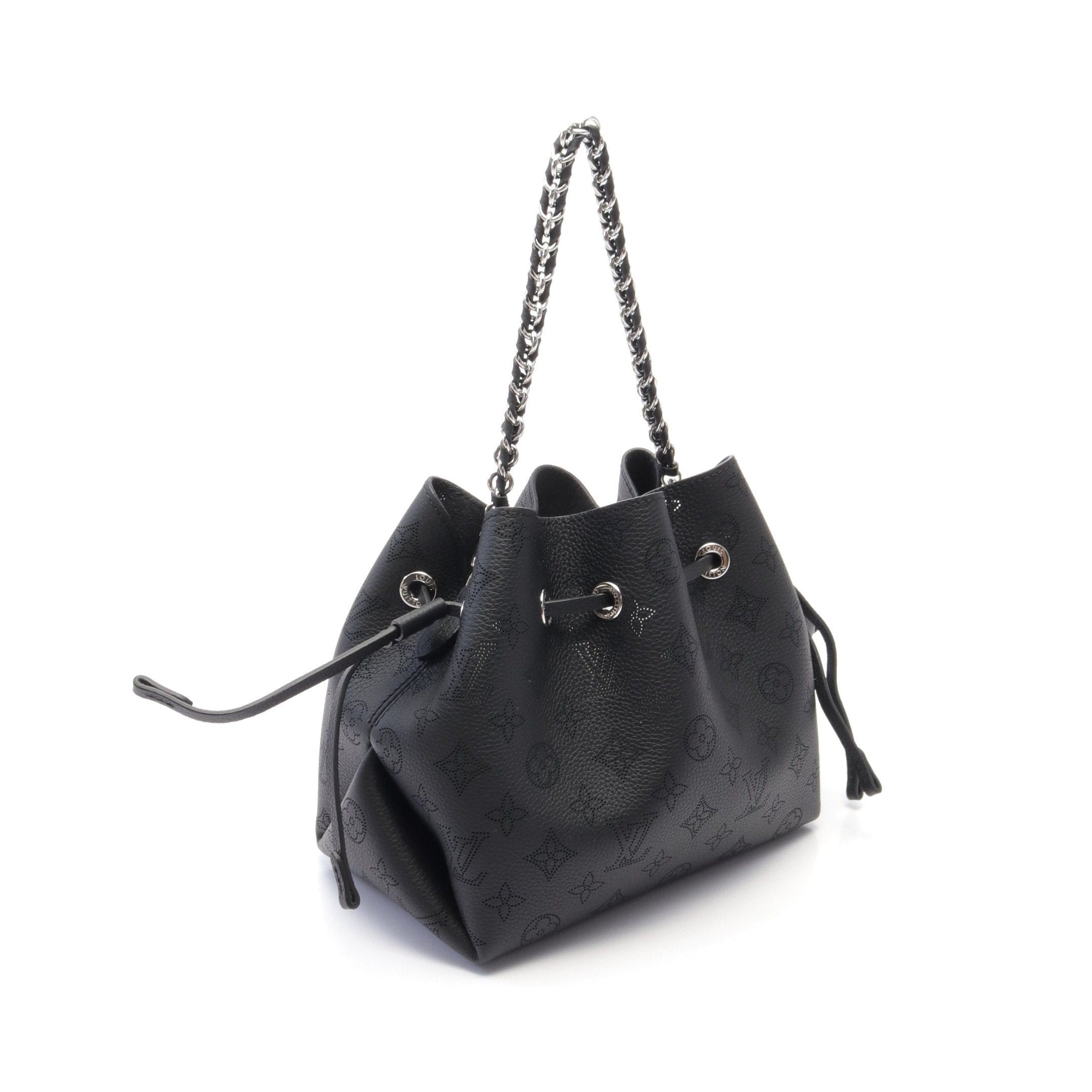Louis Vuitton Louis Vuitton Bella Mahina Noir Shoulder Bag Leather Black Size ONE SIZE - 2 Thumbnail