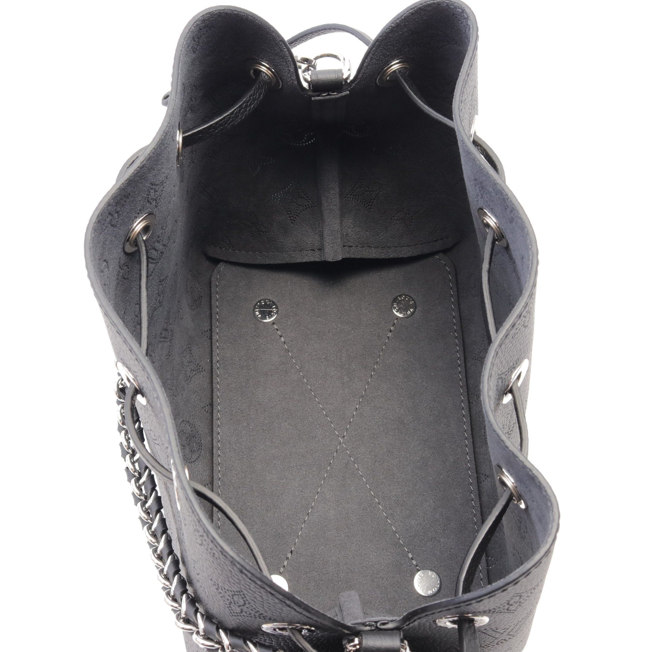 Louis Vuitton Louis Vuitton Bella Mahina Noir Shoulder Bag Leather Black Size ONE SIZE - 3 Thumbnail