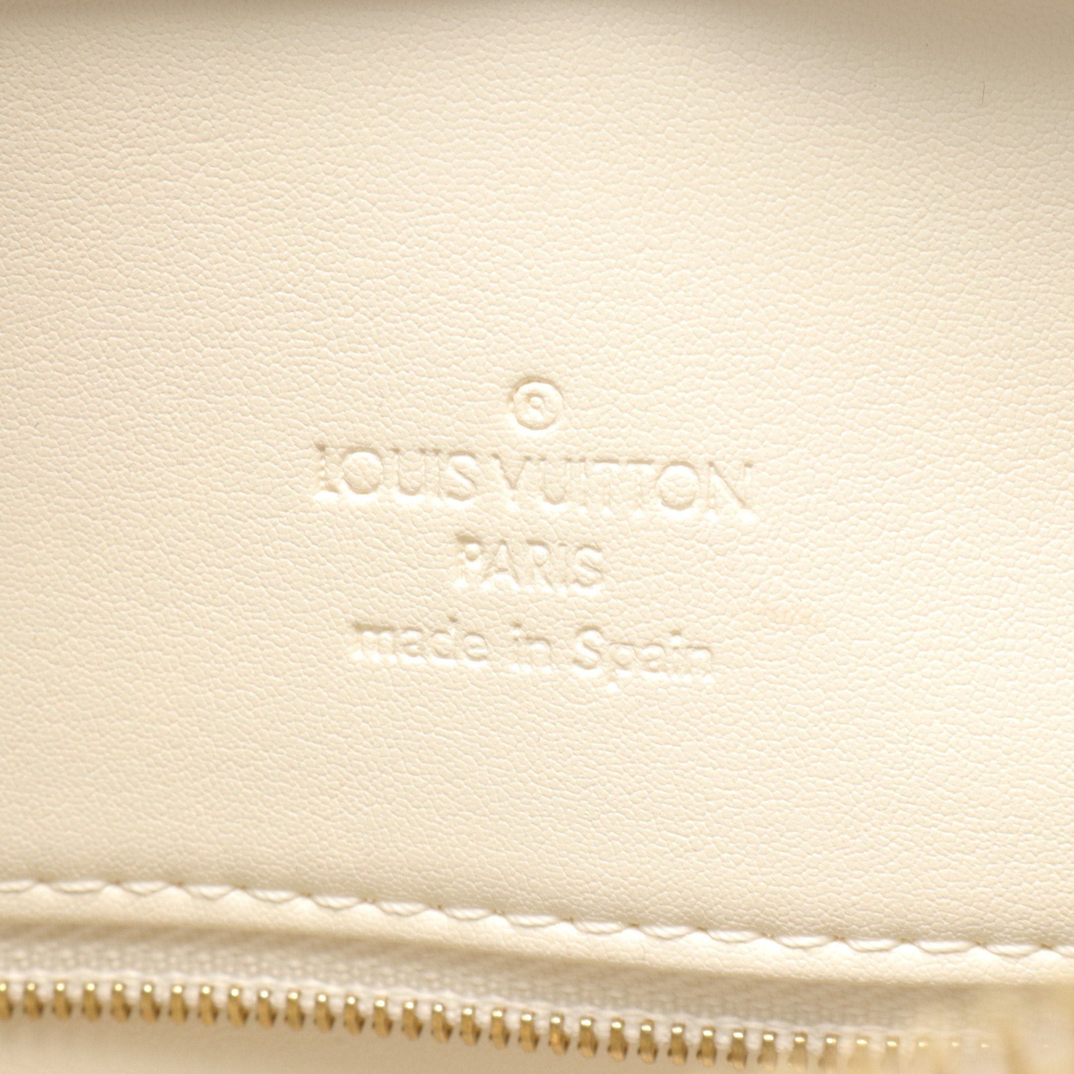 Louis Vuitton Louis Vuitton Houston Monogram Vernis Lime Yellow Handbag Leather Light Size ONE SIZE - 4 Thumbnail