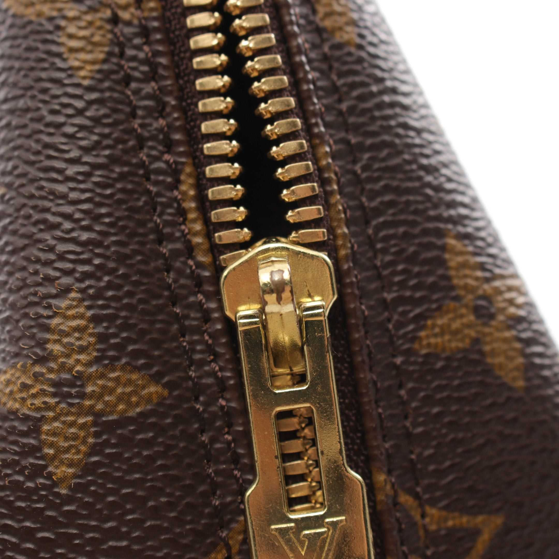 Louis Vuitton Louis Vuitton Alma Pm Monogram Handbag Leather Brown Size ONE SIZE - 11 Thumbnail