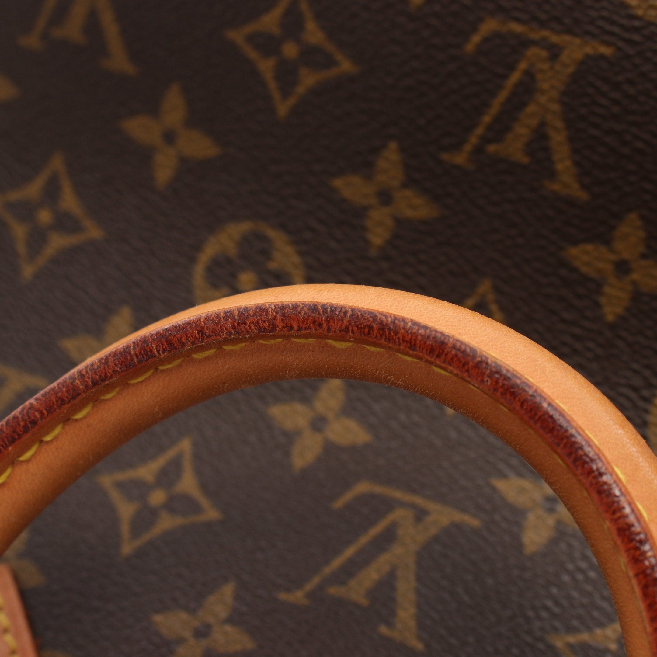 Louis Vuitton Louis Vuitton Alma Pm Monogram Handbag Leather Brown Size ONE SIZE - 8 Thumbnail