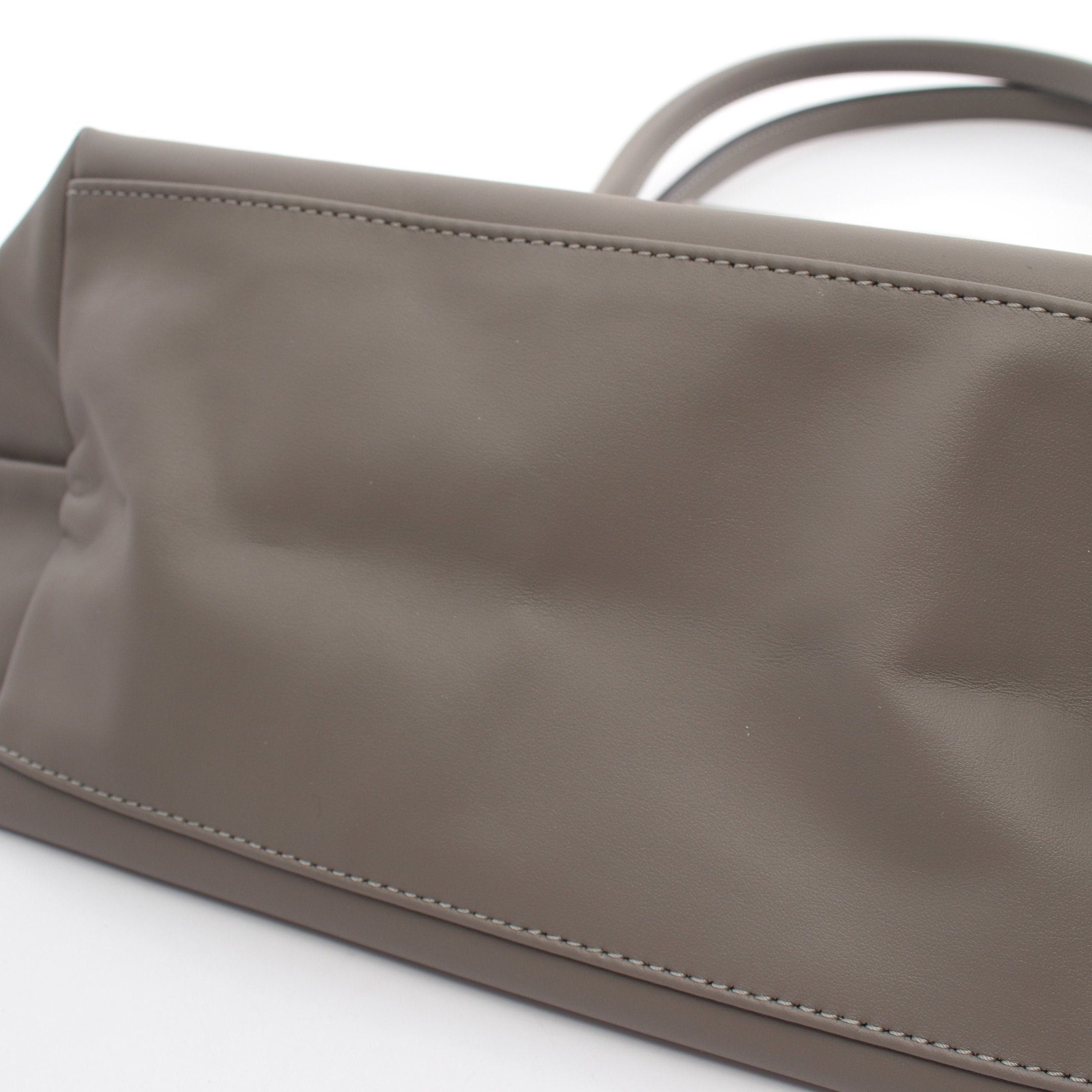 Longchamp Longchamp Le Preage Extra M Shopping Bag Shoulder Leather Gray Size ONE SIZE - 5 Thumbnail